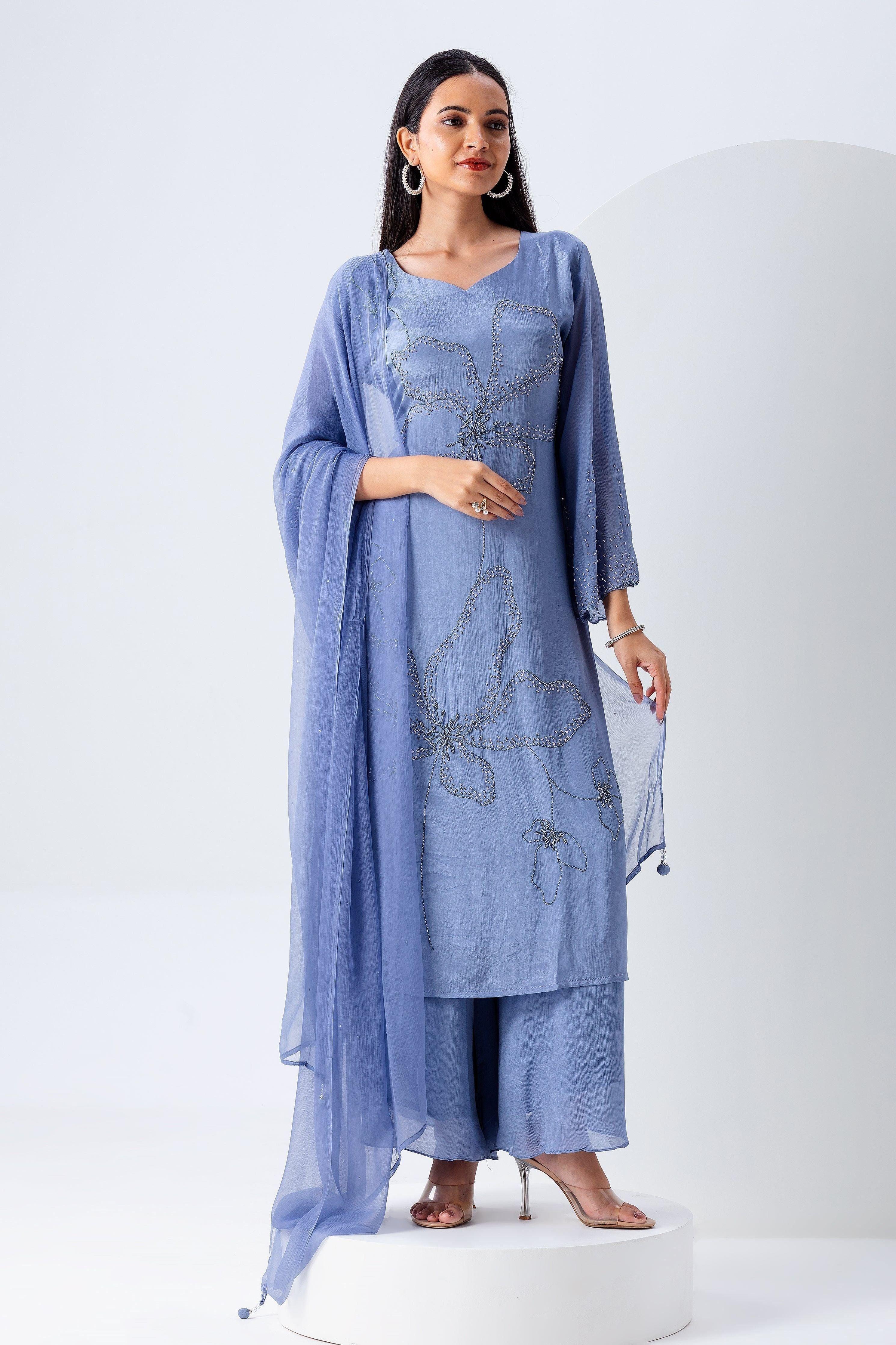 Elevate Your Style: Discover the Perfect Party Wear Salwar Suits at Mokshaa