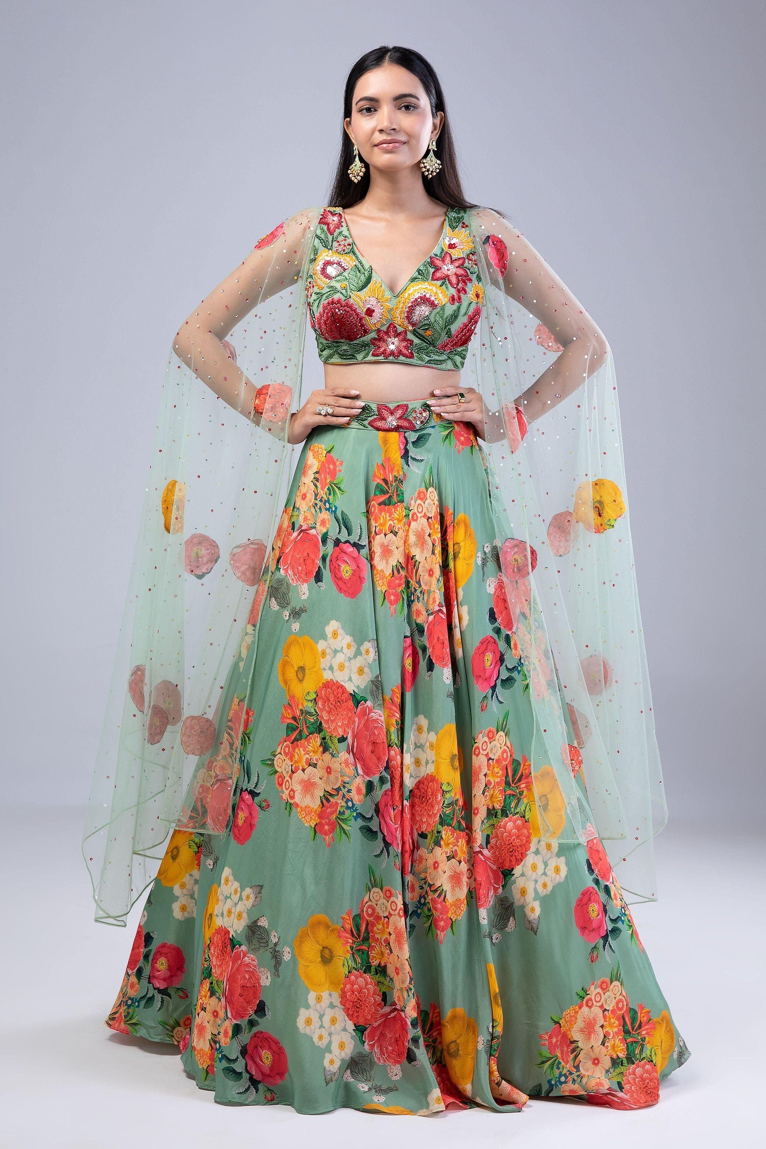 Top 10 Bridesmaid Lehenga Trends for This Wedding Season - Mokshaa