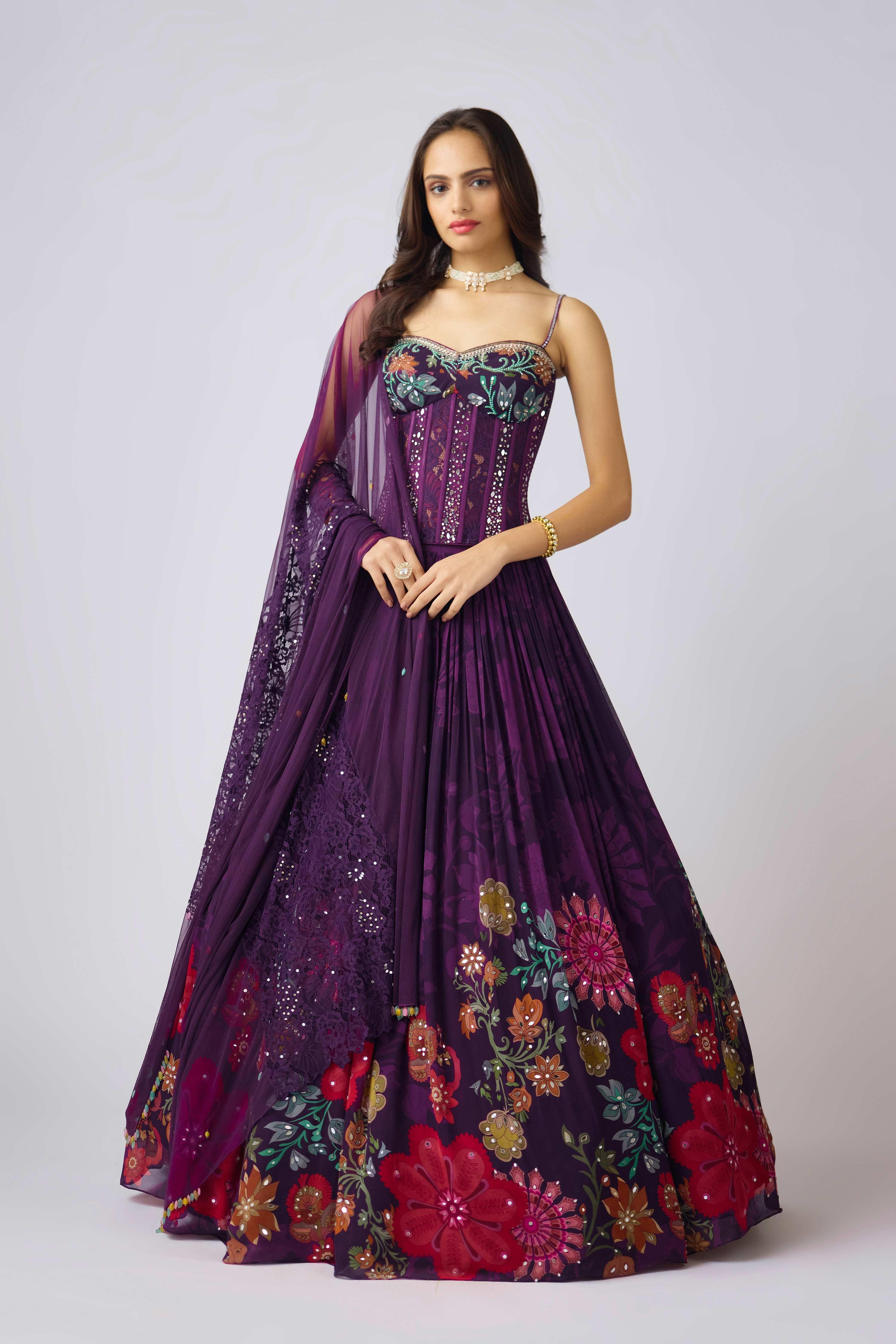 Elevate Your Bridesmaid Style with Exquisite Lehengas from Mokshaa