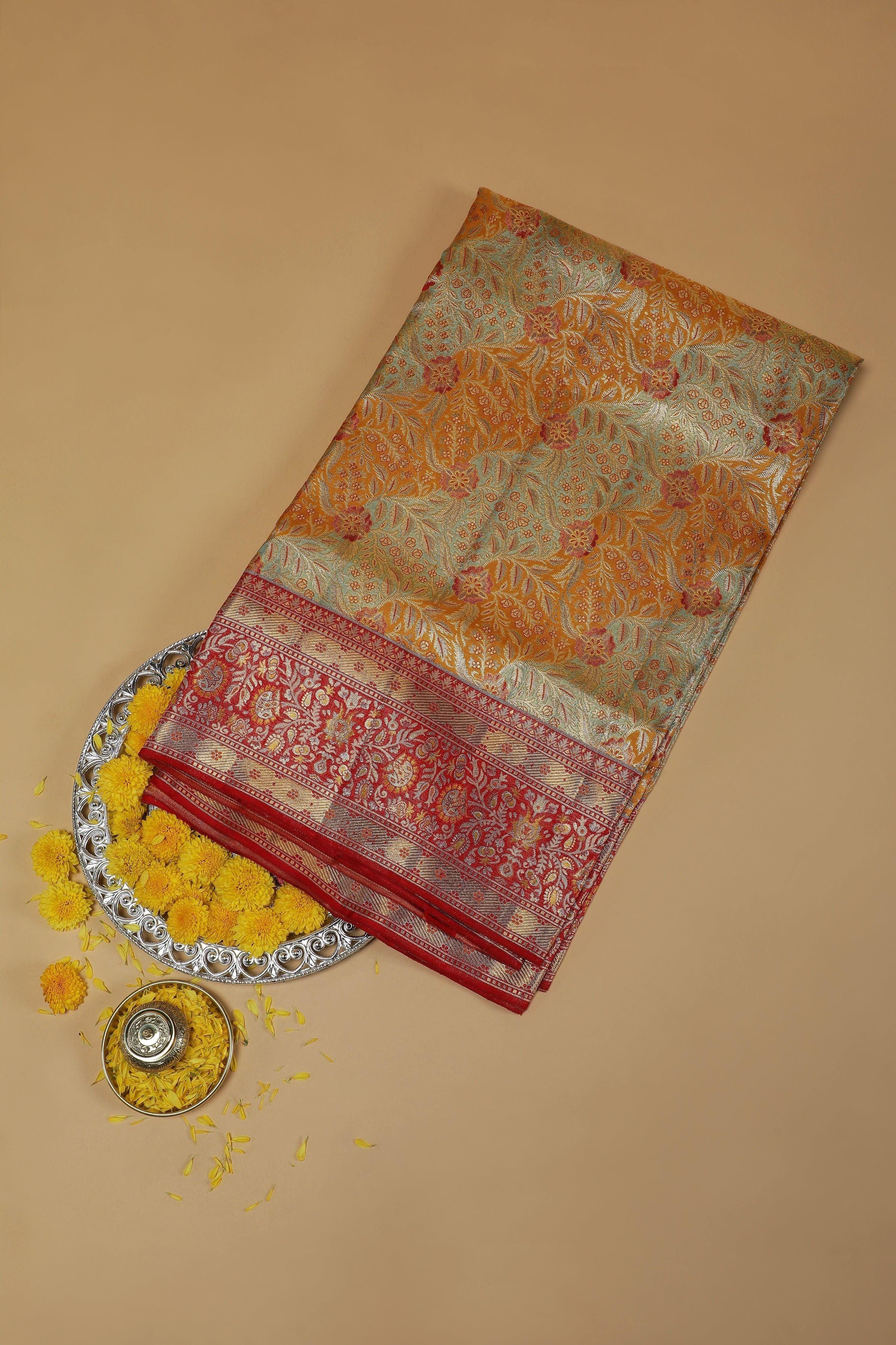 Black  Kanchipuram Silk Saree (Copy)  Mokshaa