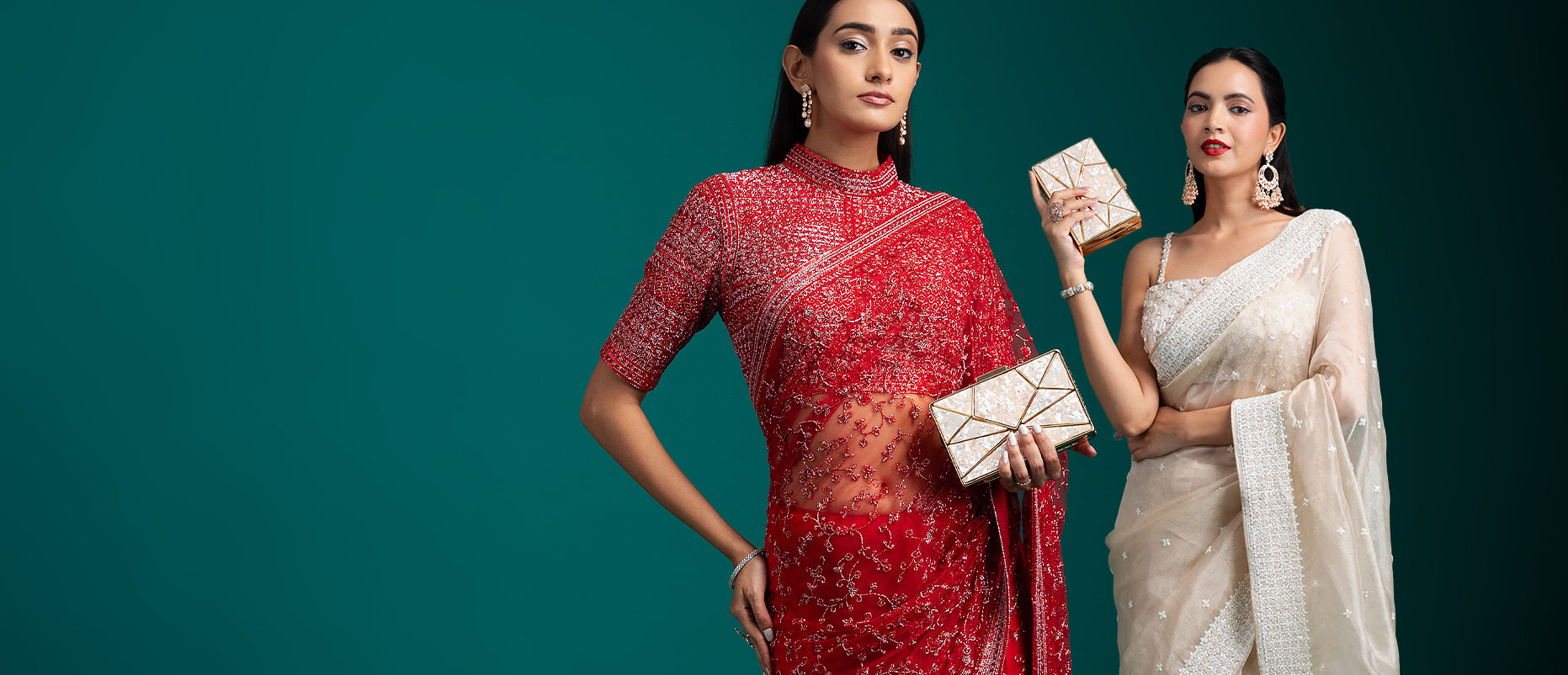 Mokshaa Saree Banner