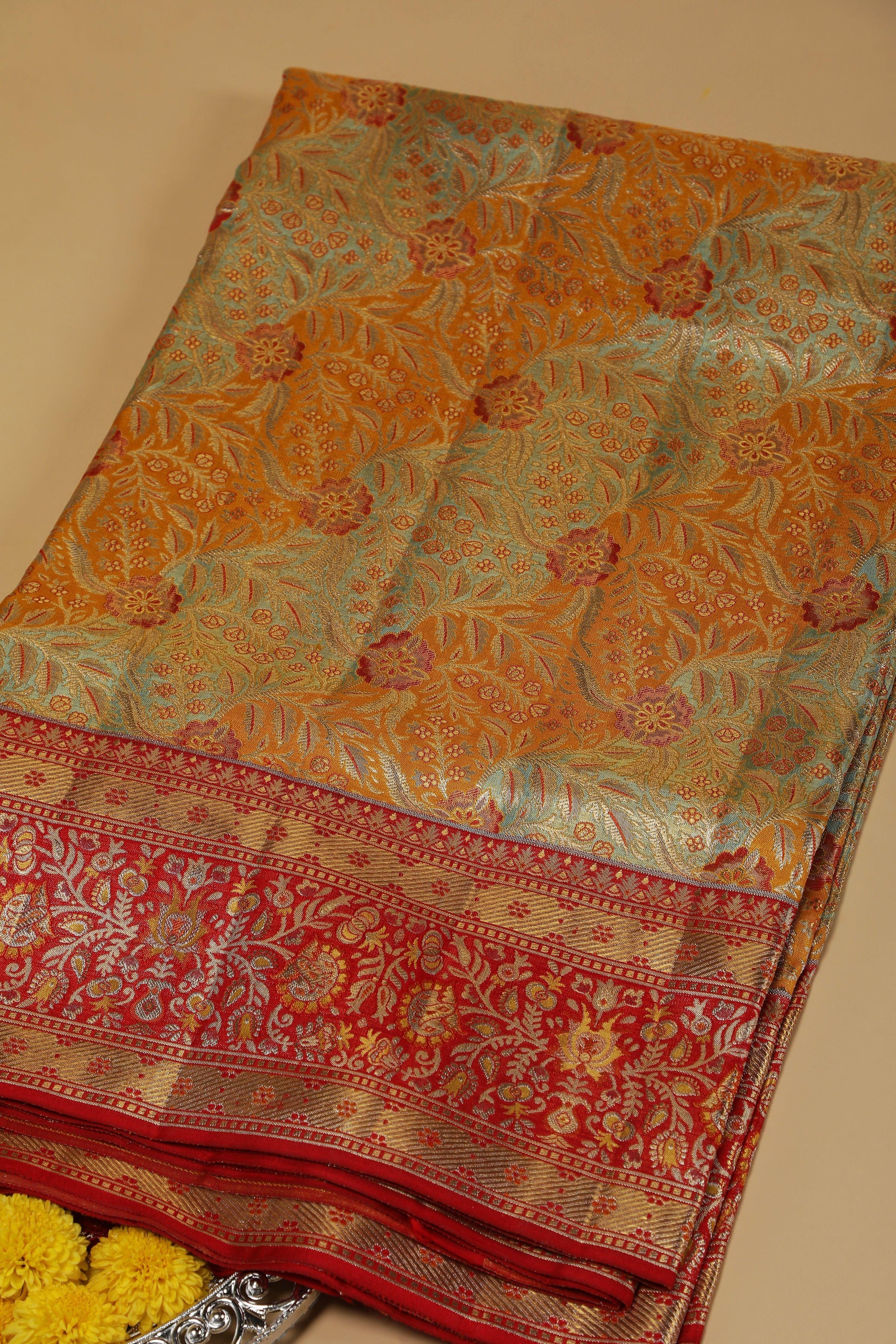 Black  Kanchipuram Silk Saree (Copy)  Mokshaa