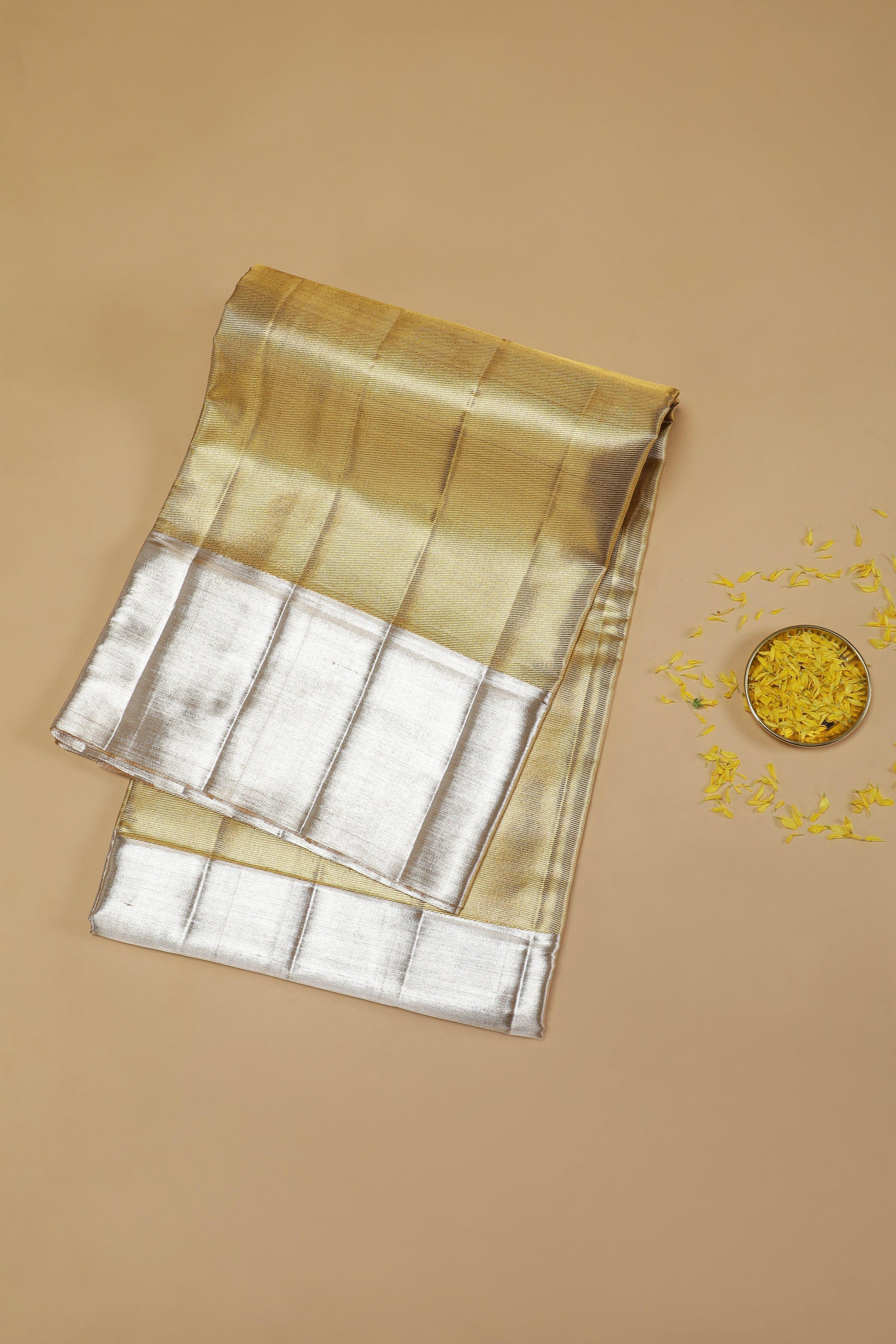 Pink Kanchipuram Silk Saree (Copy)  Mokshaa
