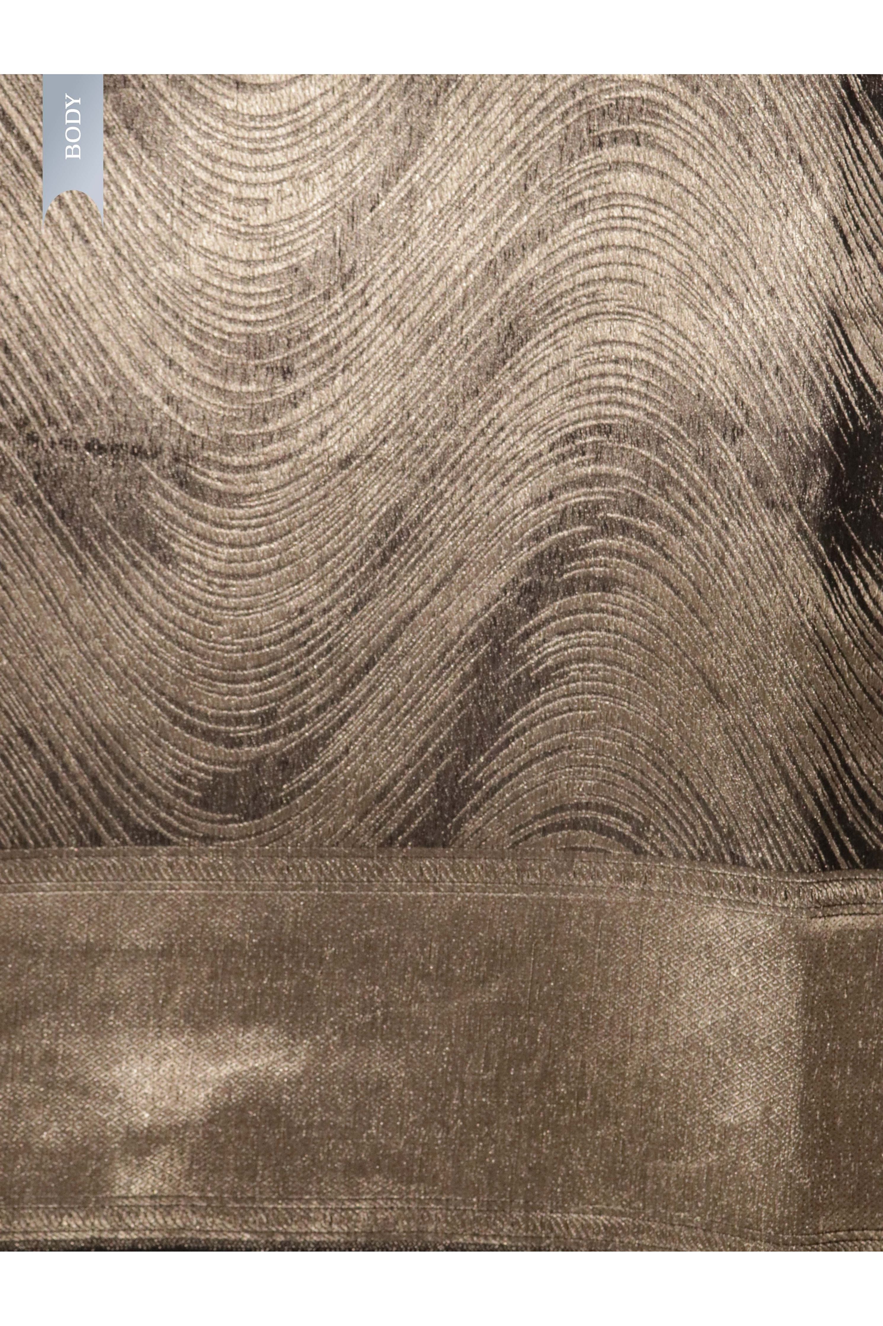 Black Organza Tissue Saree with Geometric Silver Zari Work - Mokshaa