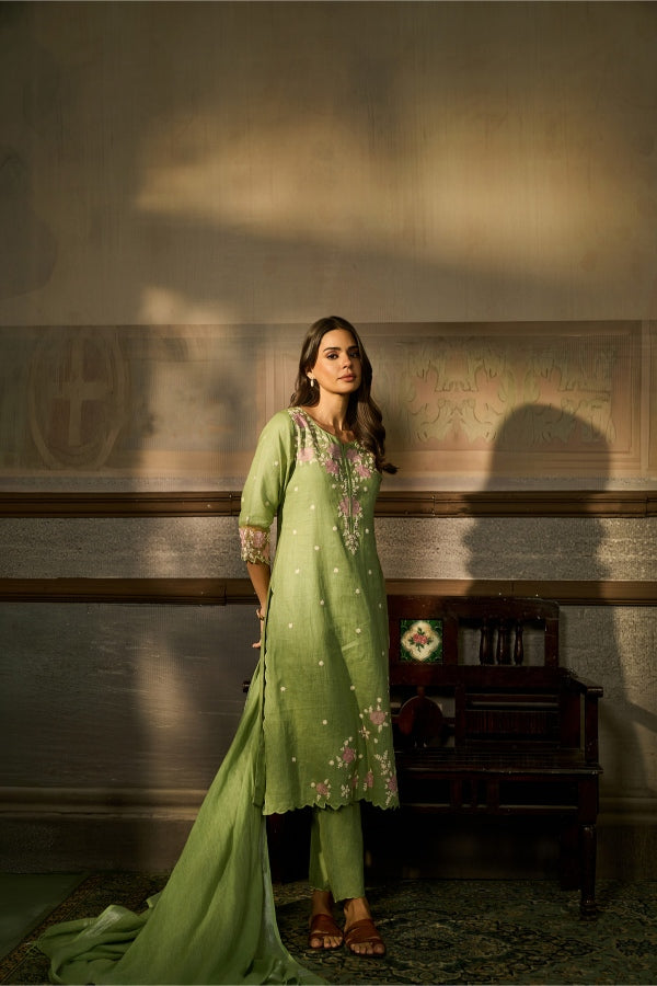 Sage Green Salwar Set