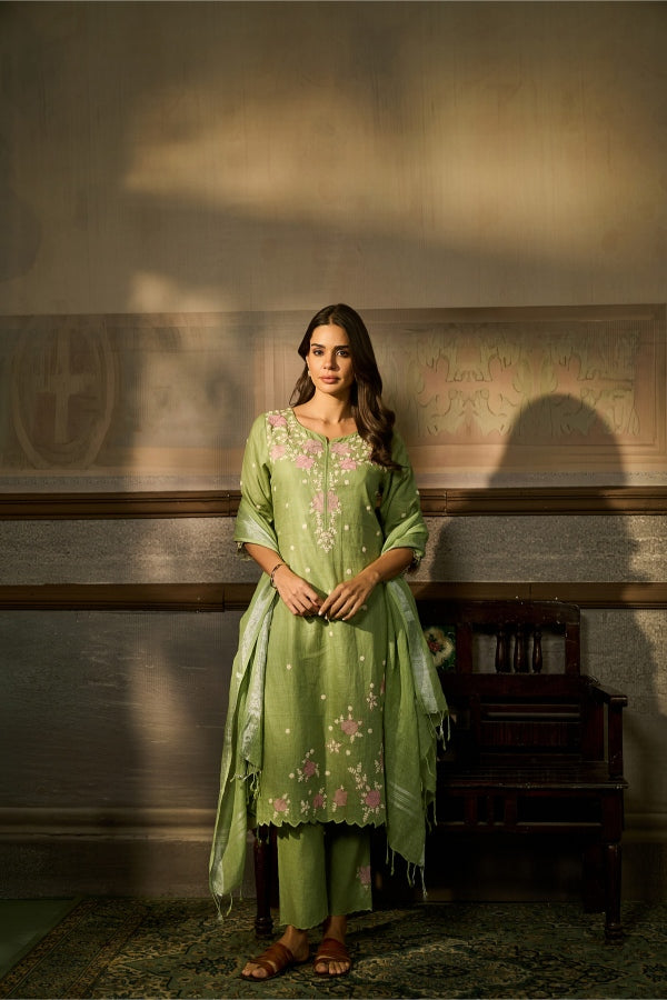Sage Green Salwar Set