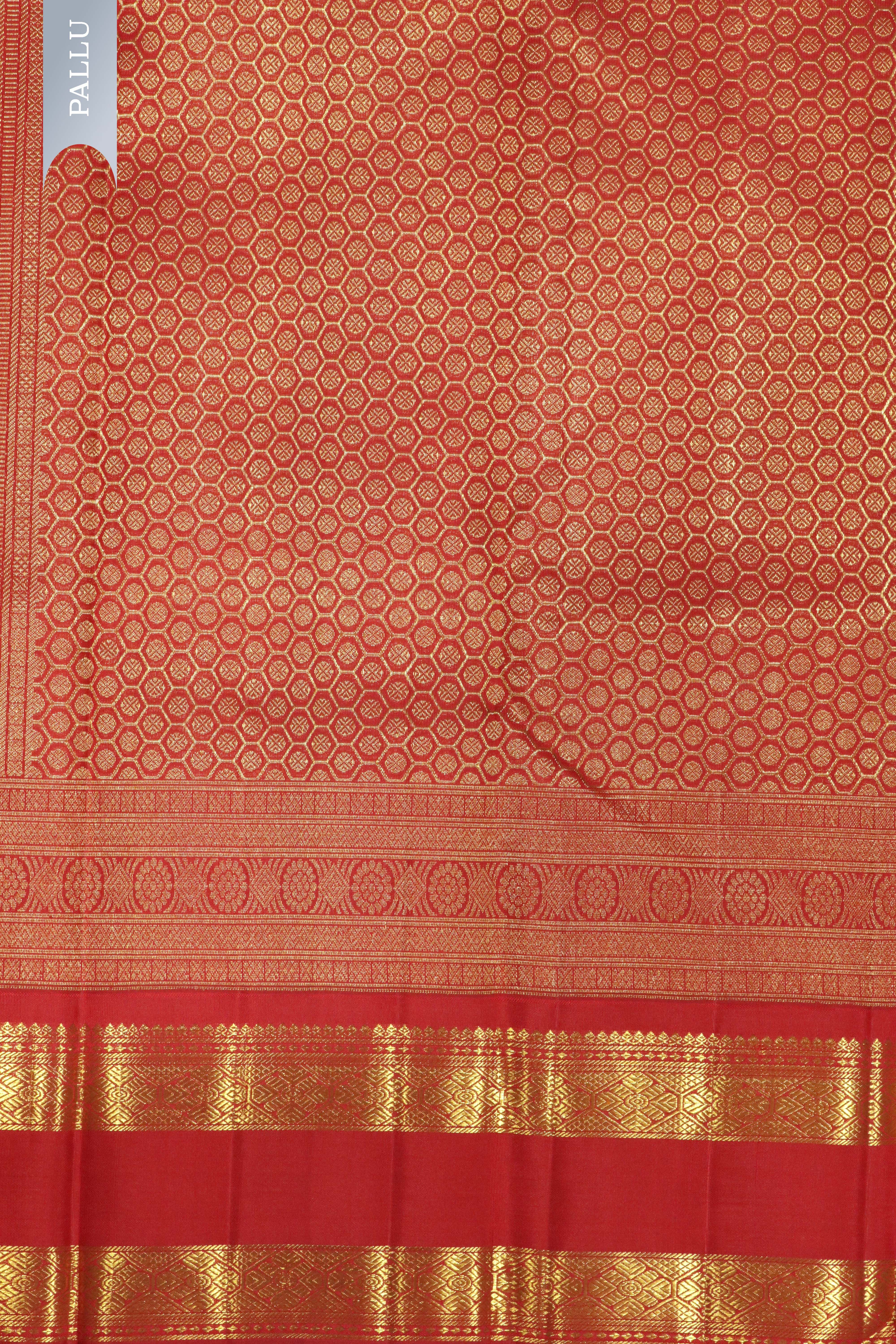 Chocolate Brown Kanchipuram Silk Saree with Motifs & Dancing Figurines and Contrast Zari Border