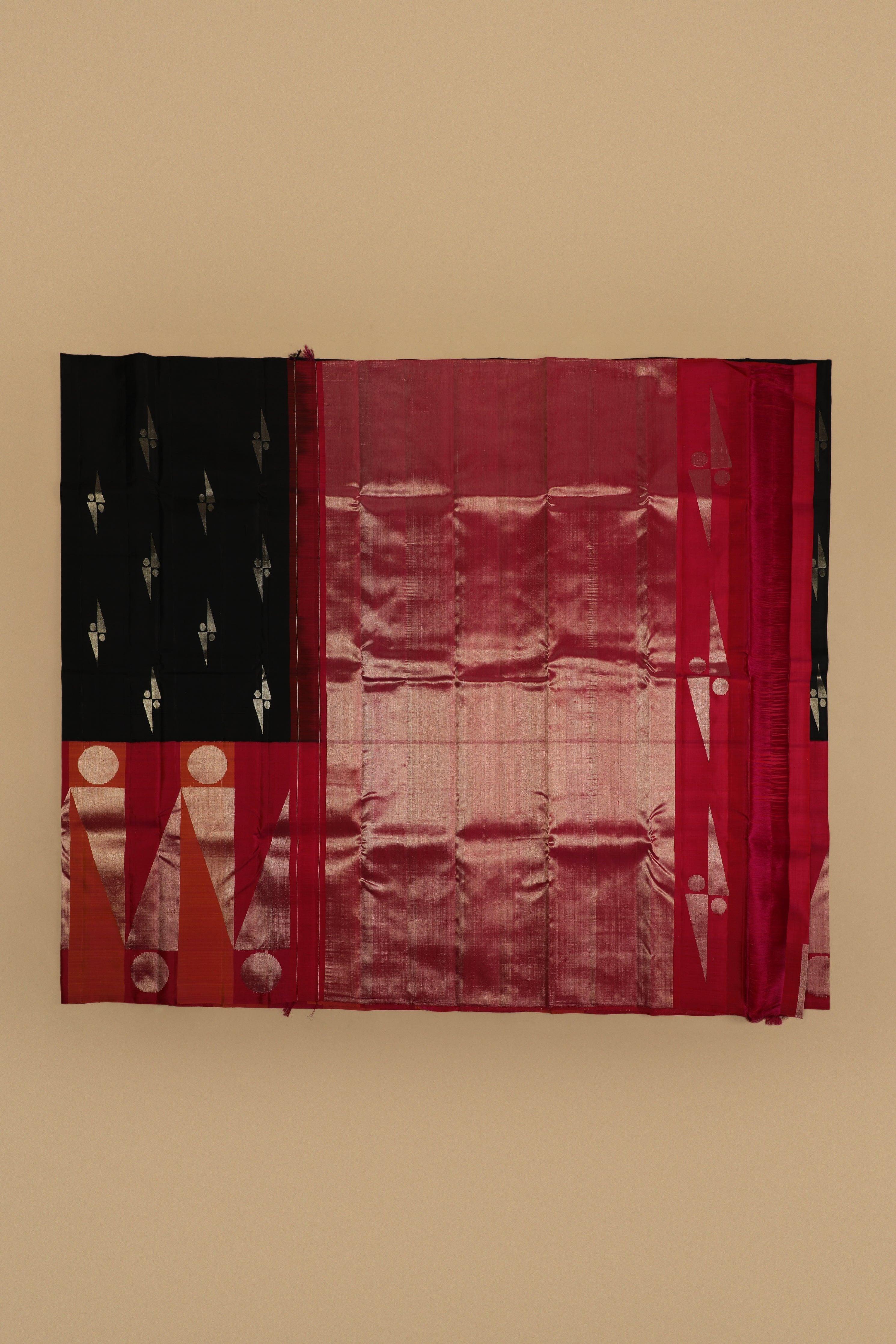 Berry Pink  Kanchipuram Silk Saree (Copy)  Mokshaa