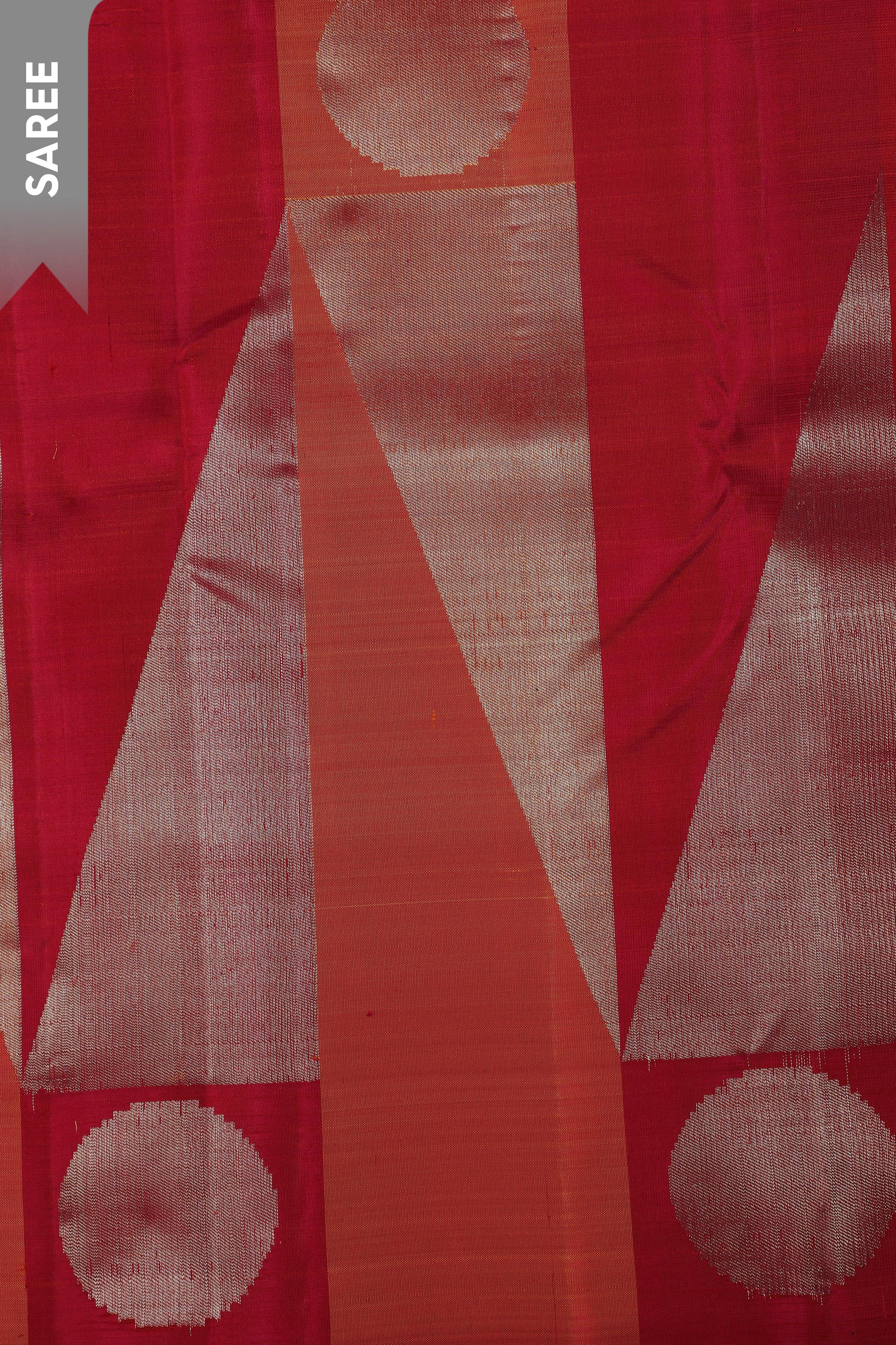 Berry Pink  Kanchipuram Silk Saree (Copy)  Mokshaa