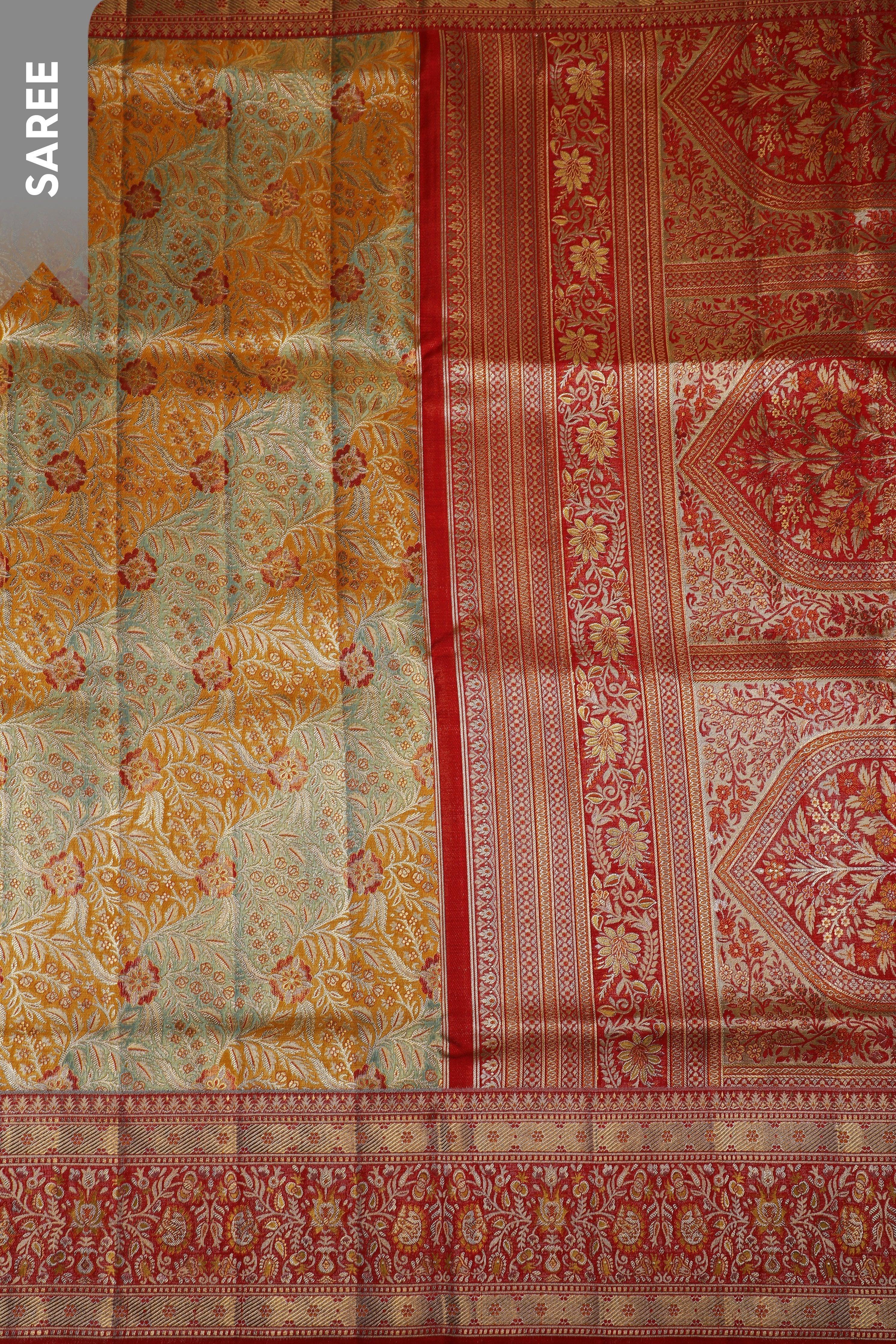 Black  Kanchipuram Silk Saree (Copy)  Mokshaa