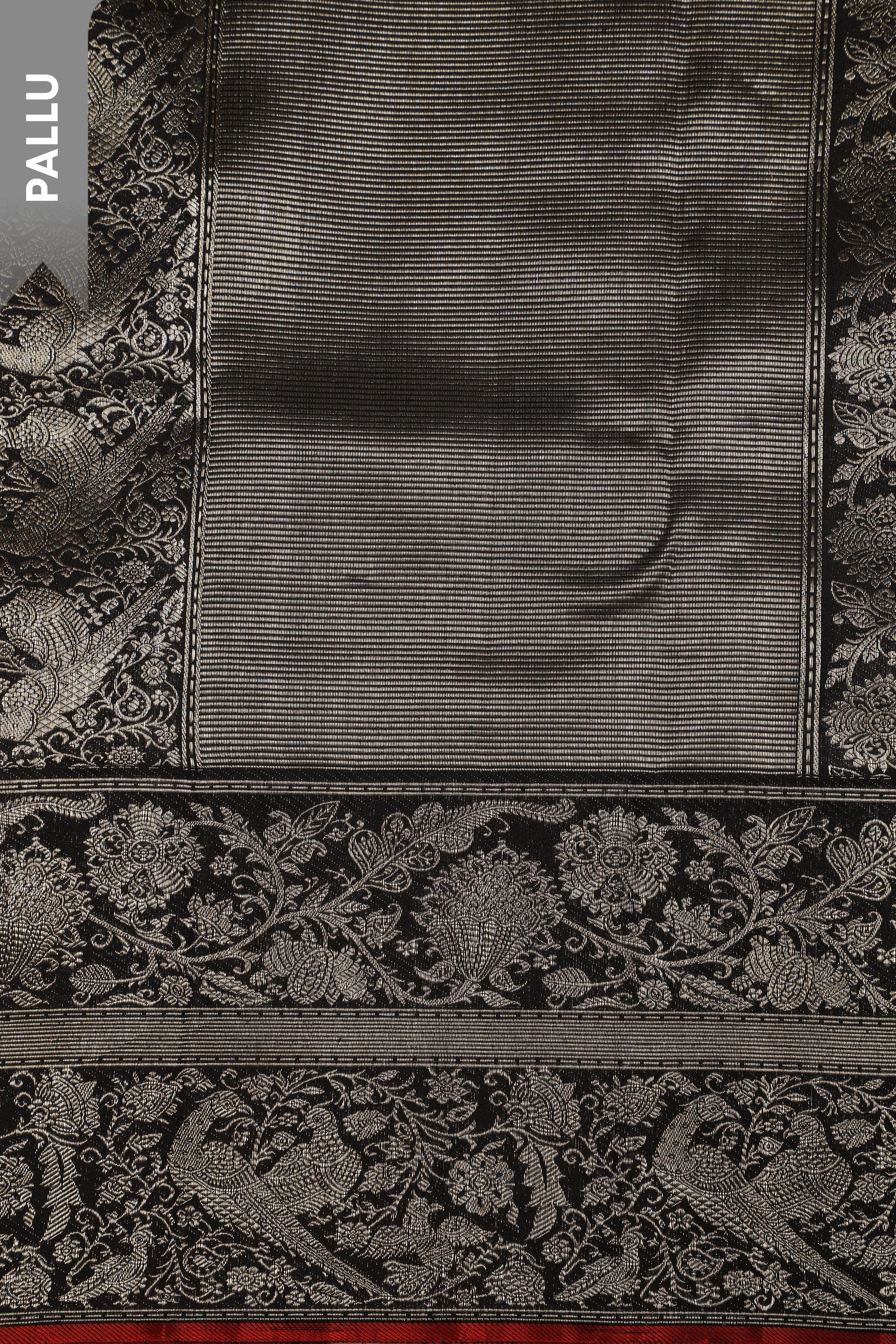 Royal Navy Blue Kanchipuram Silk Saree (Copy) Mokshaa