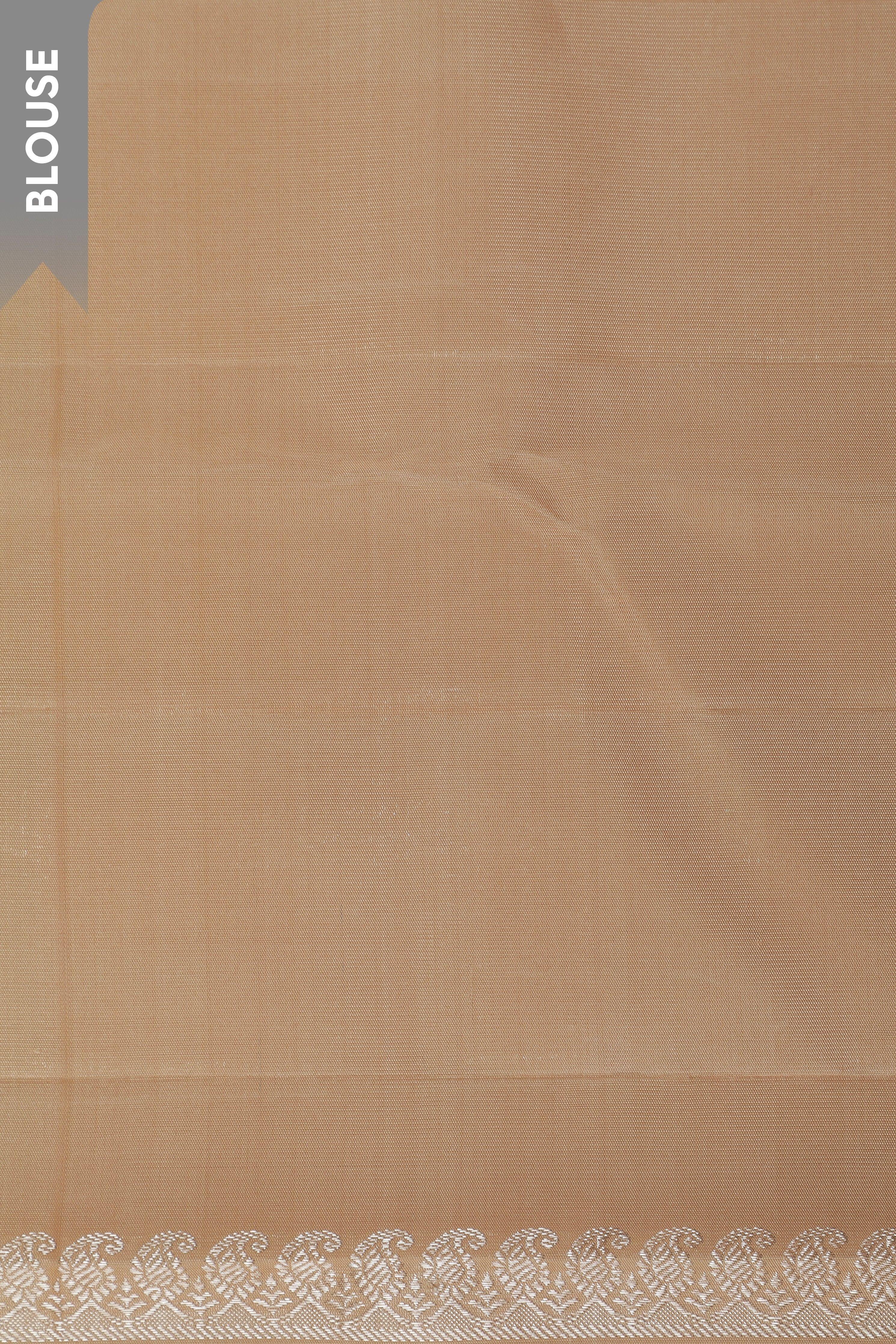 Black Kanchipuram Silk Saree  Mokshaa