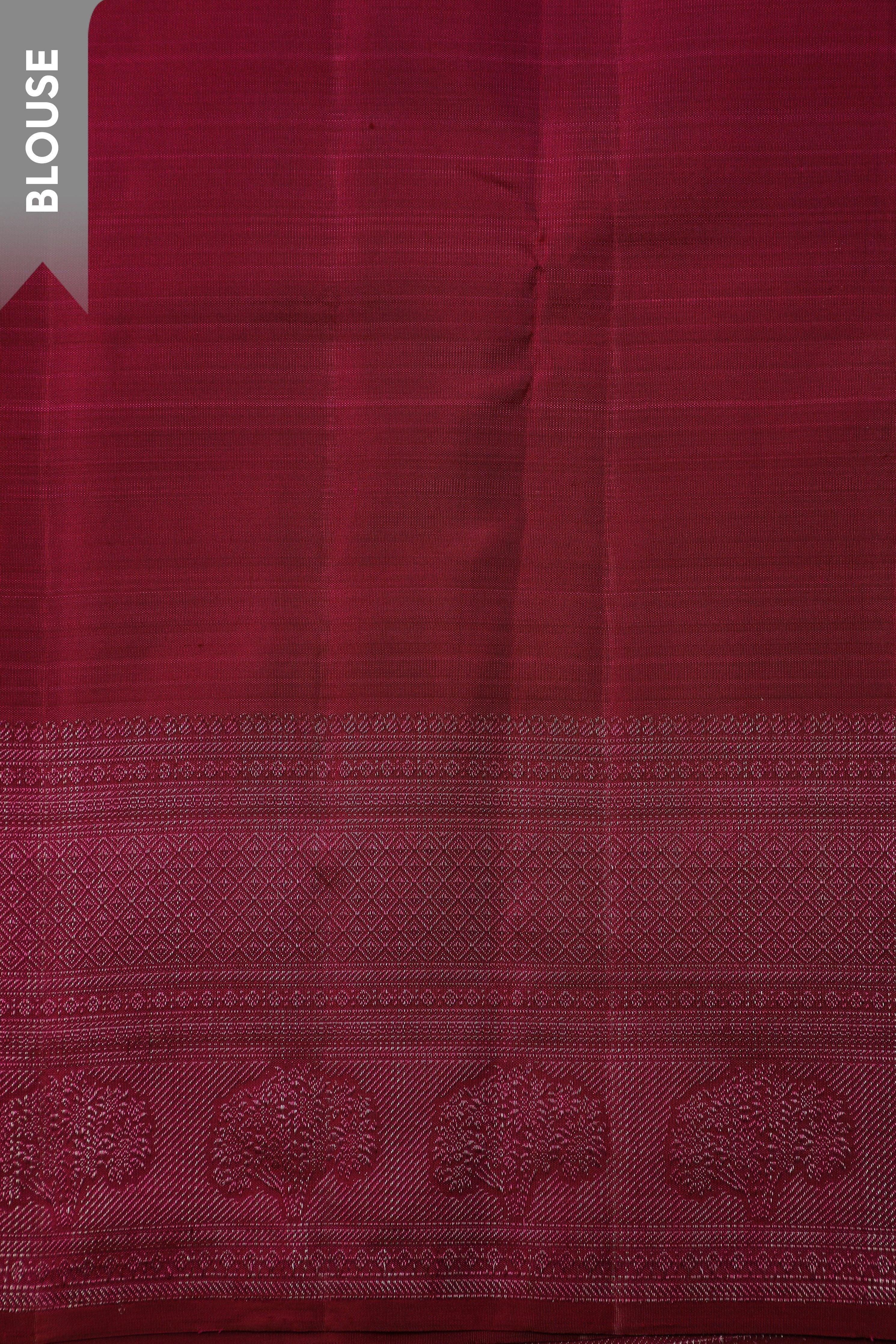 Pista Green  Kanchipuram Silk Saree (Copy)  Mokshaa