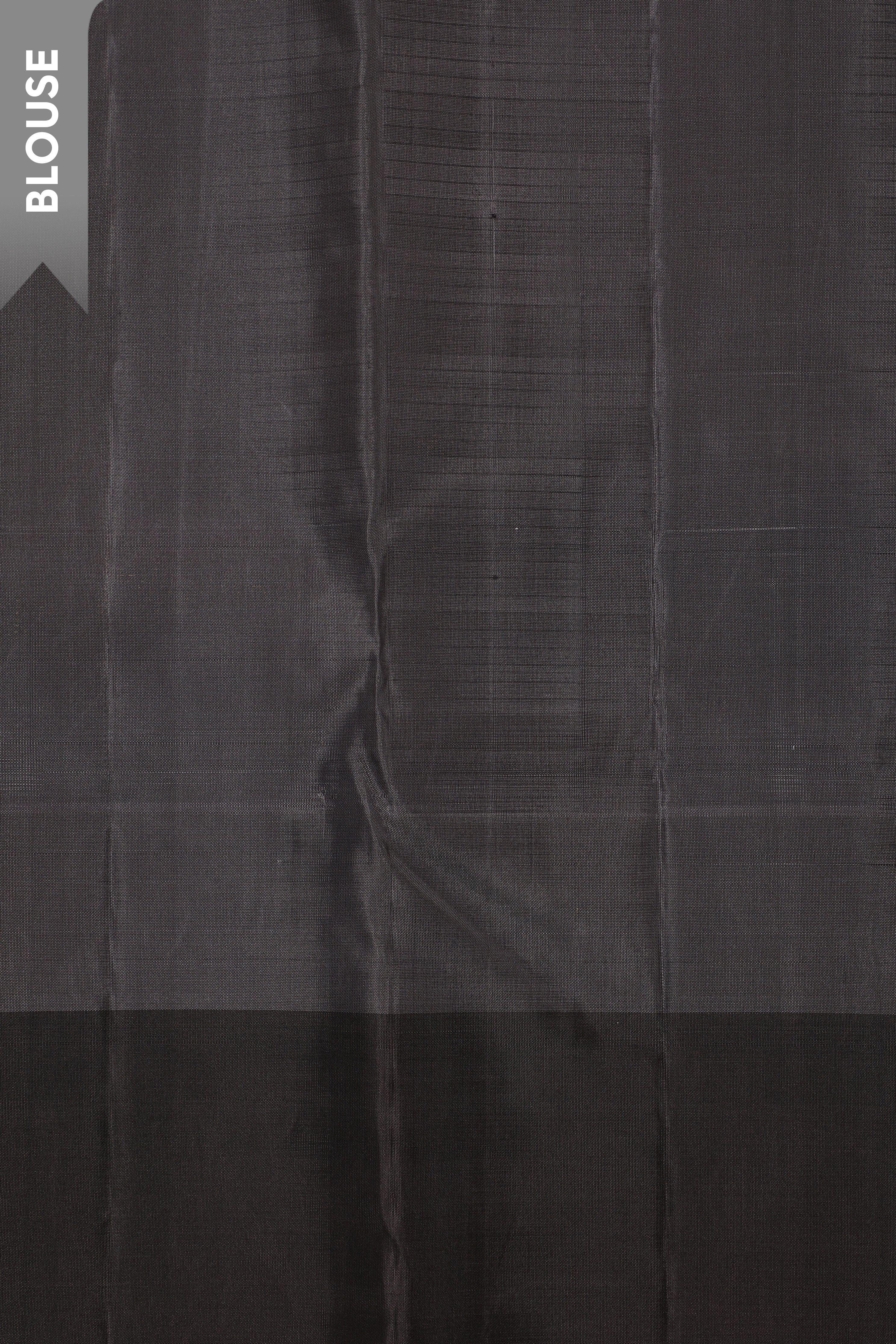 Teal Green Kanchipuram Silk Saree Mokshaa