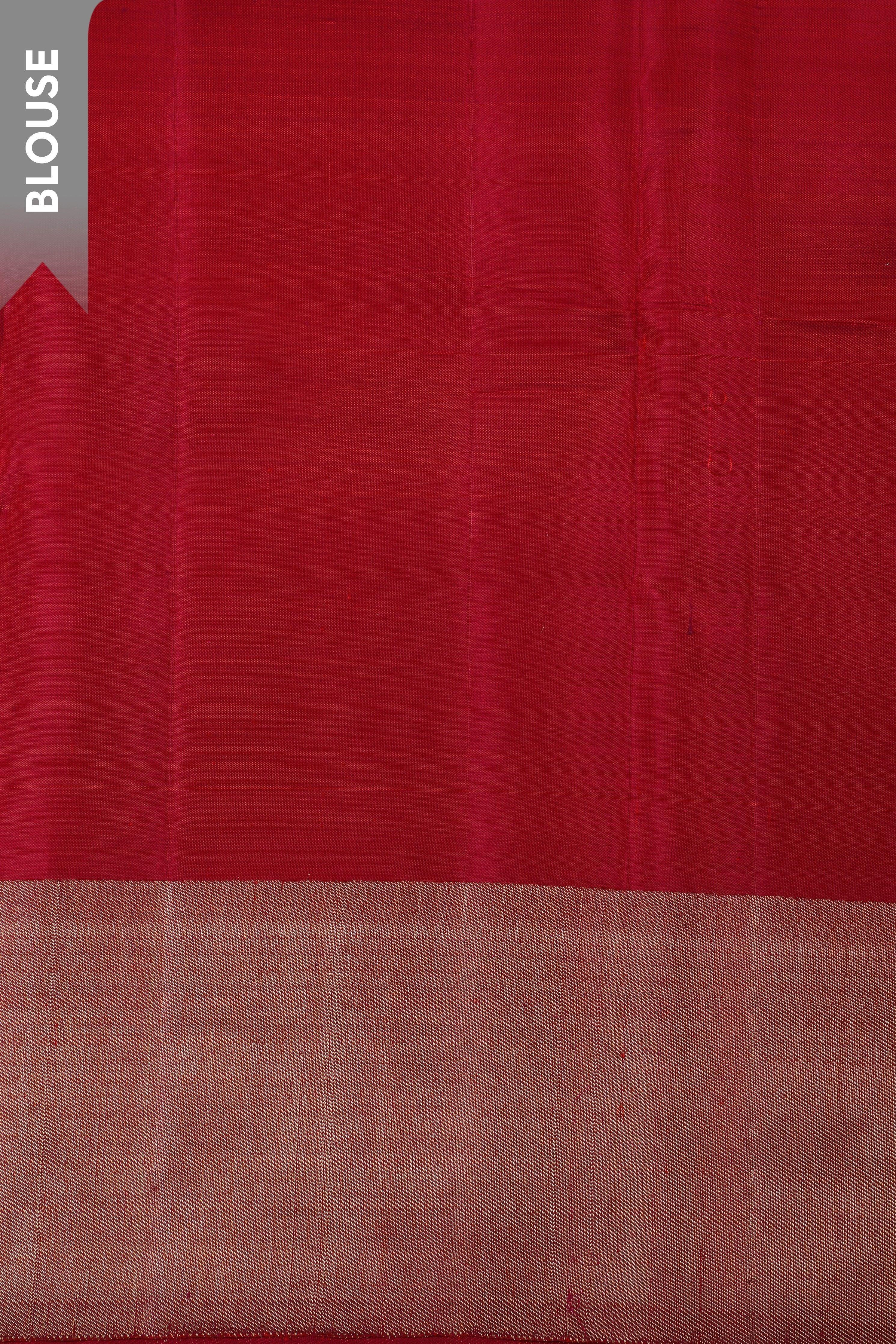 Berry Pink  Kanchipuram Silk Saree (Copy)  Mokshaa