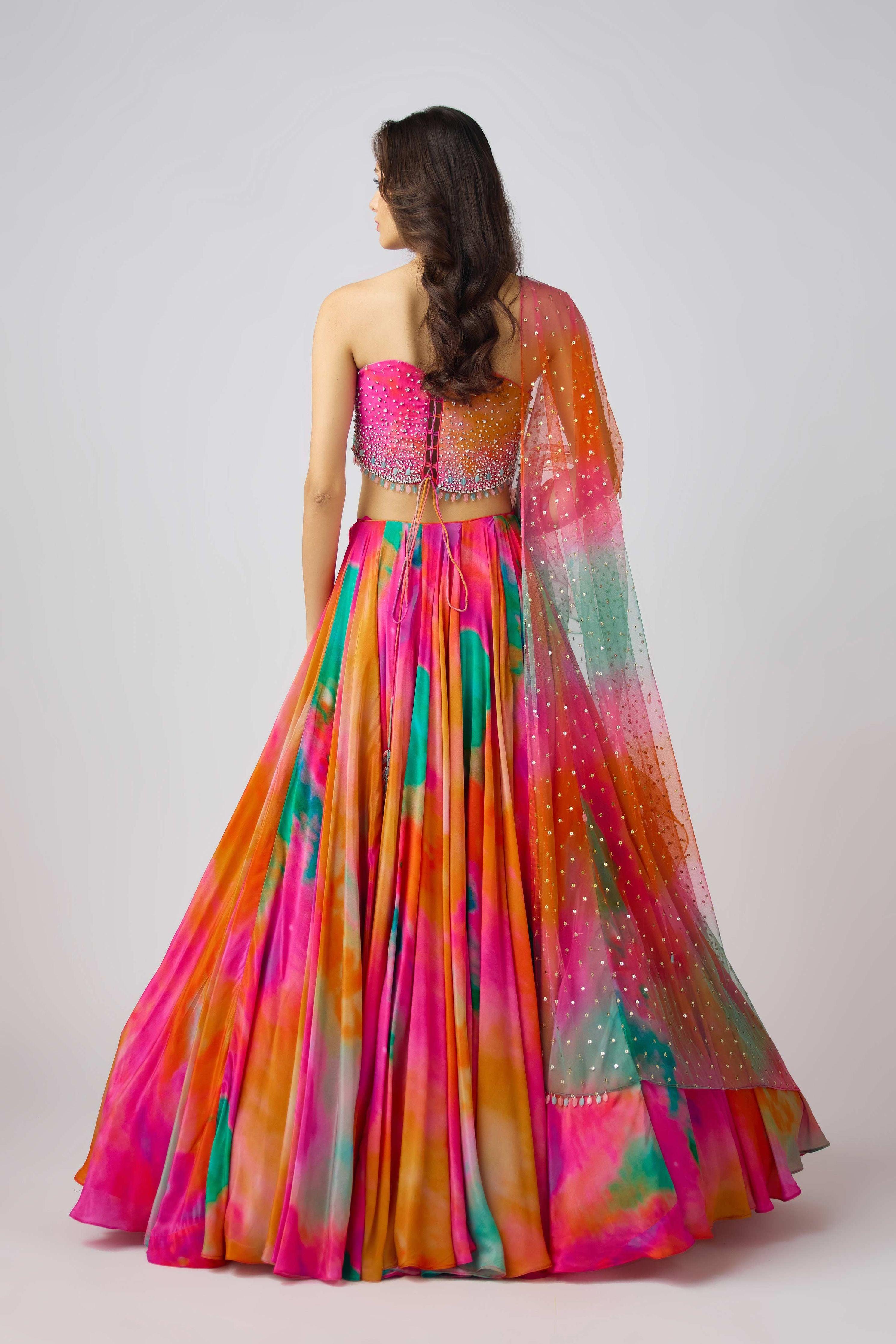 The Sunscape Lehenga Mokshaa