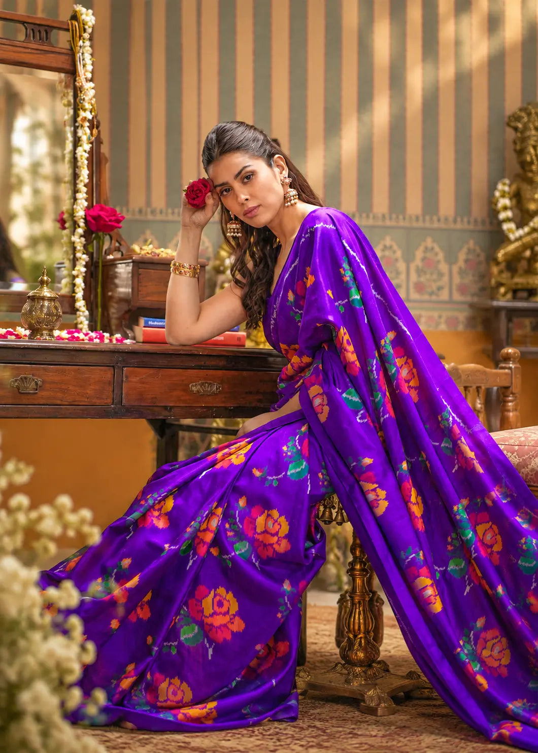 The Silk Edit: Kanjivaram and Banarasi silk sarees - Mokshaa