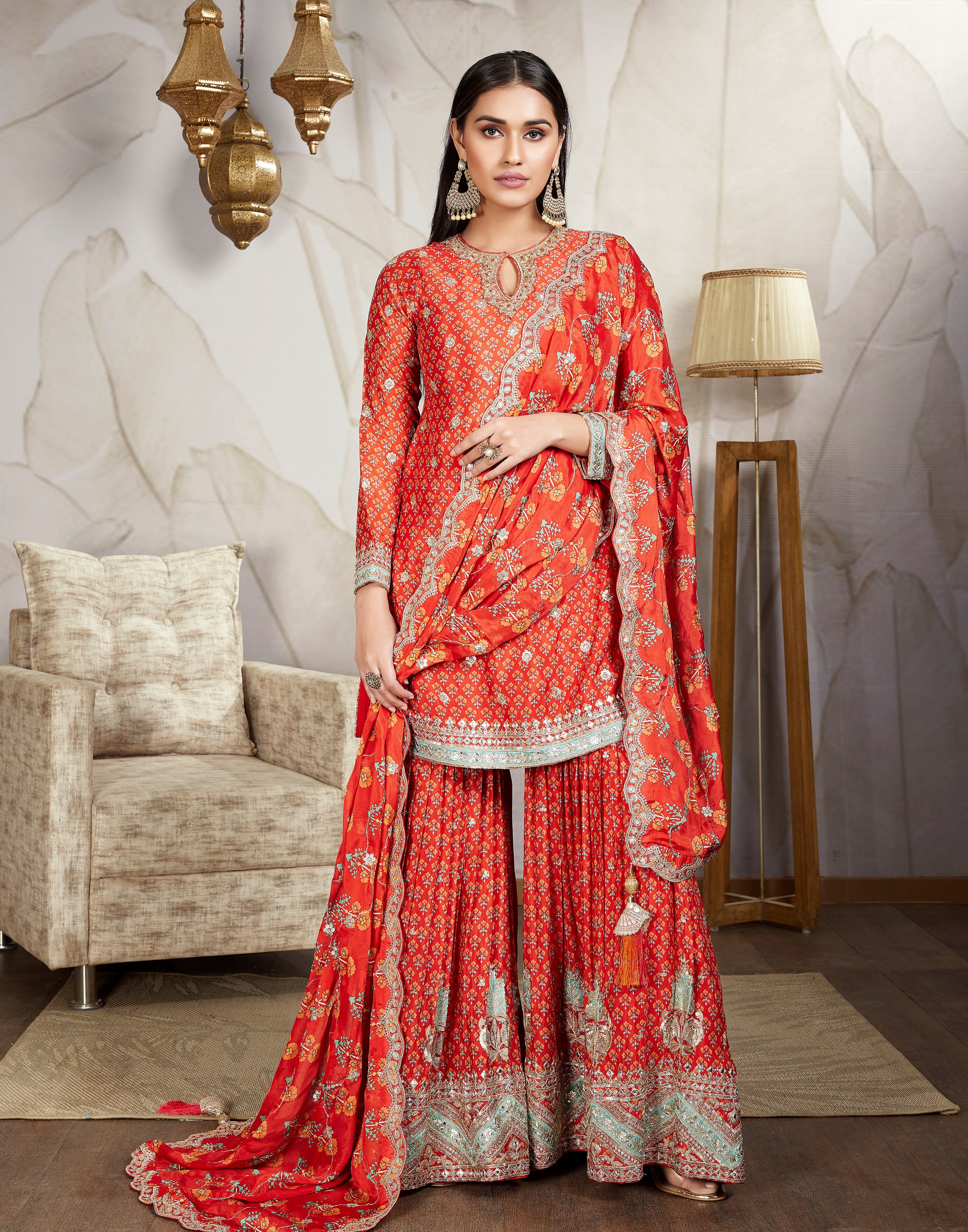 Sharara Set  - Mokshaa
