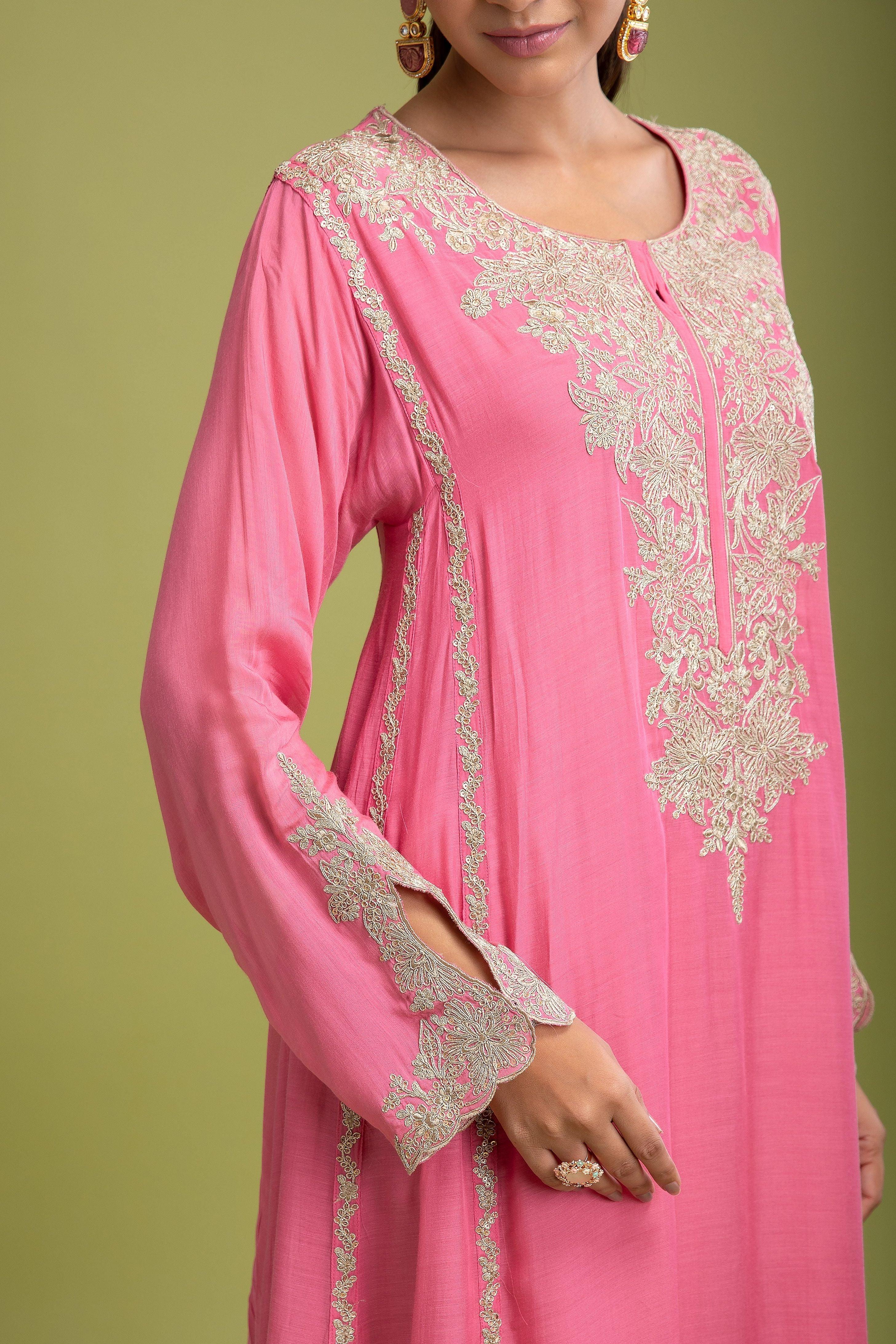 Pink Salwar Set - Mokshaa