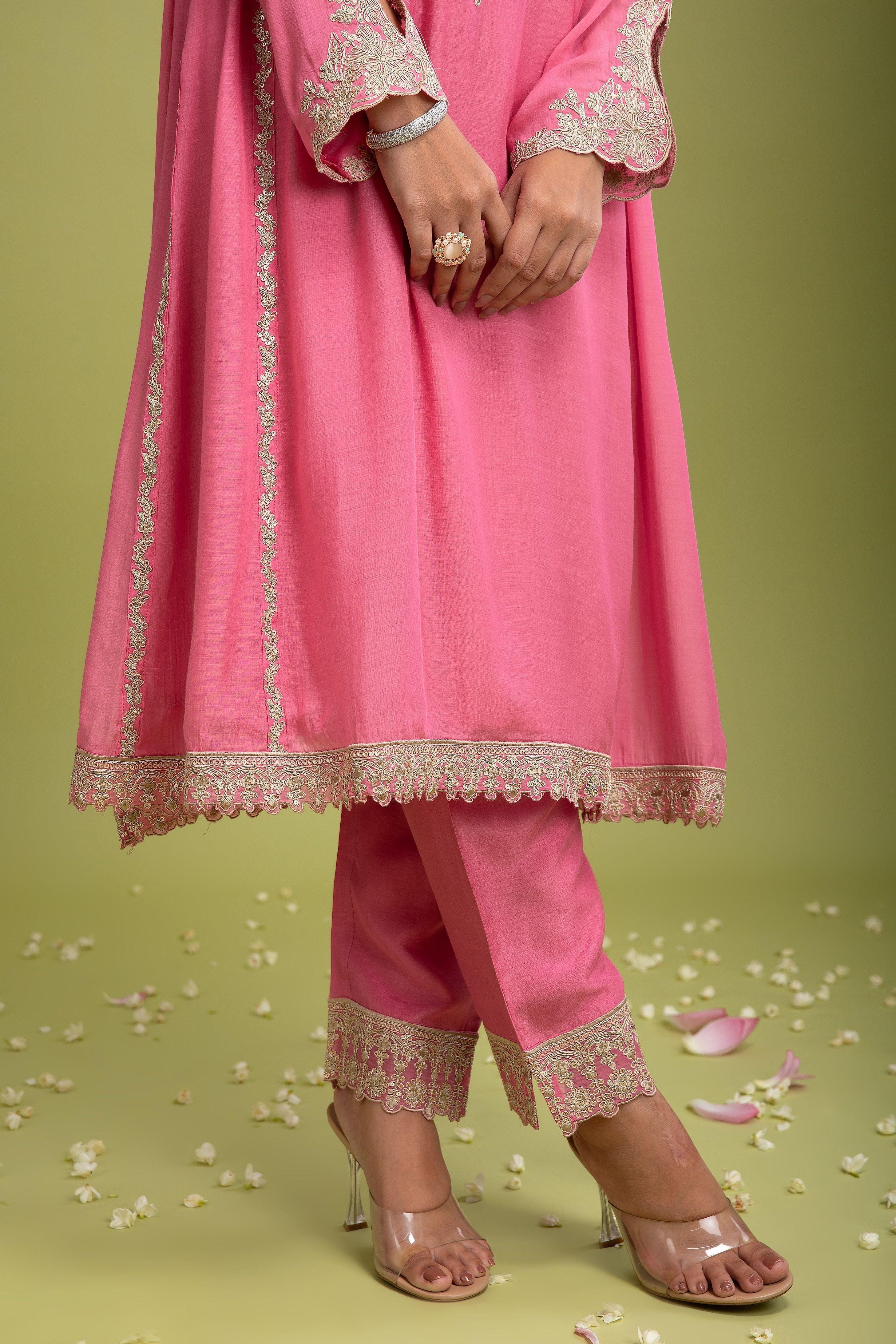 Pink Salwar Set - Mokshaa