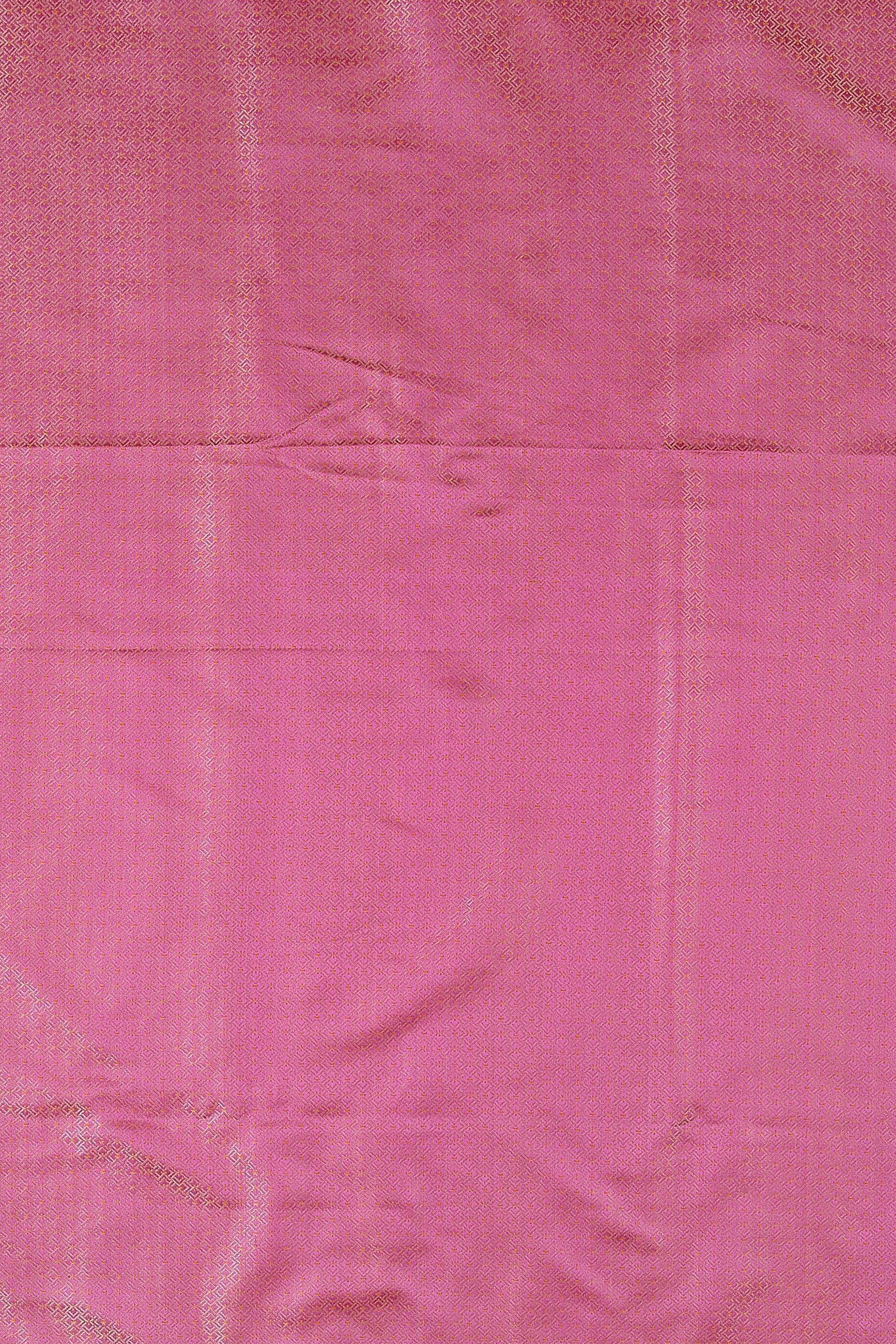 Lavender Banaras Silk Saree - Mokshaa
