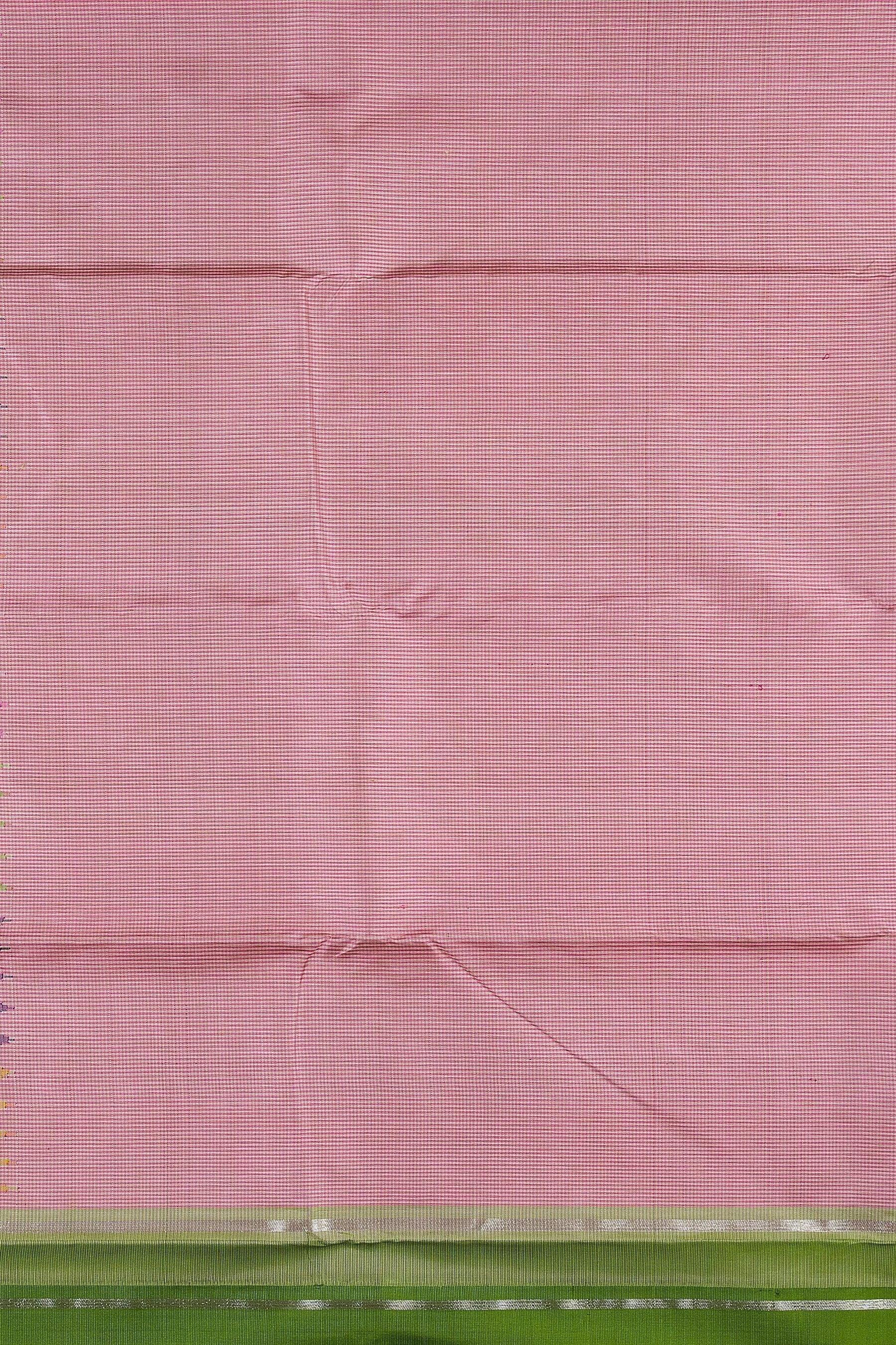 Pink Kanchipuram Silk Saree - Mokshaa