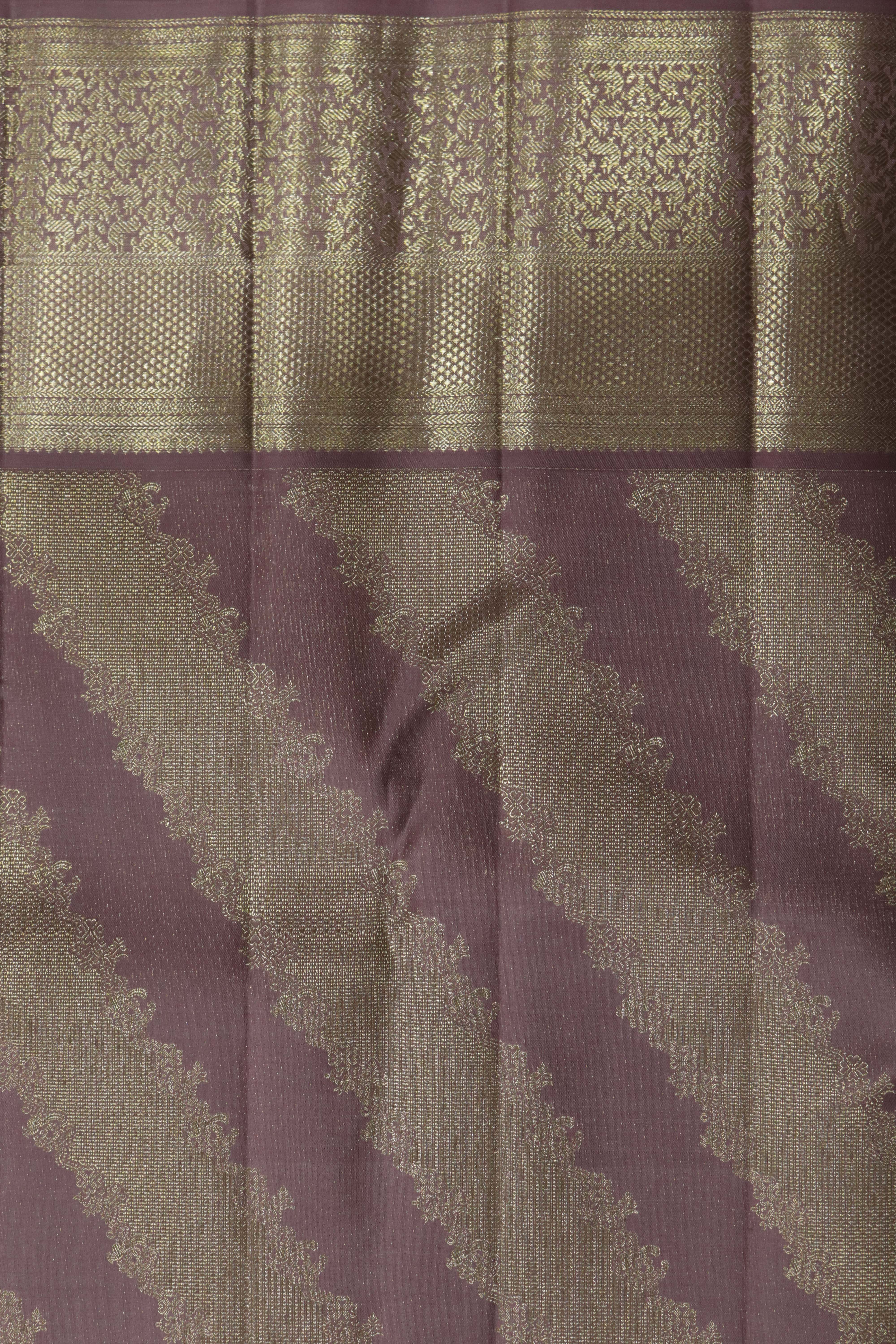 Onion Pink Kanchivaram Silk Saree