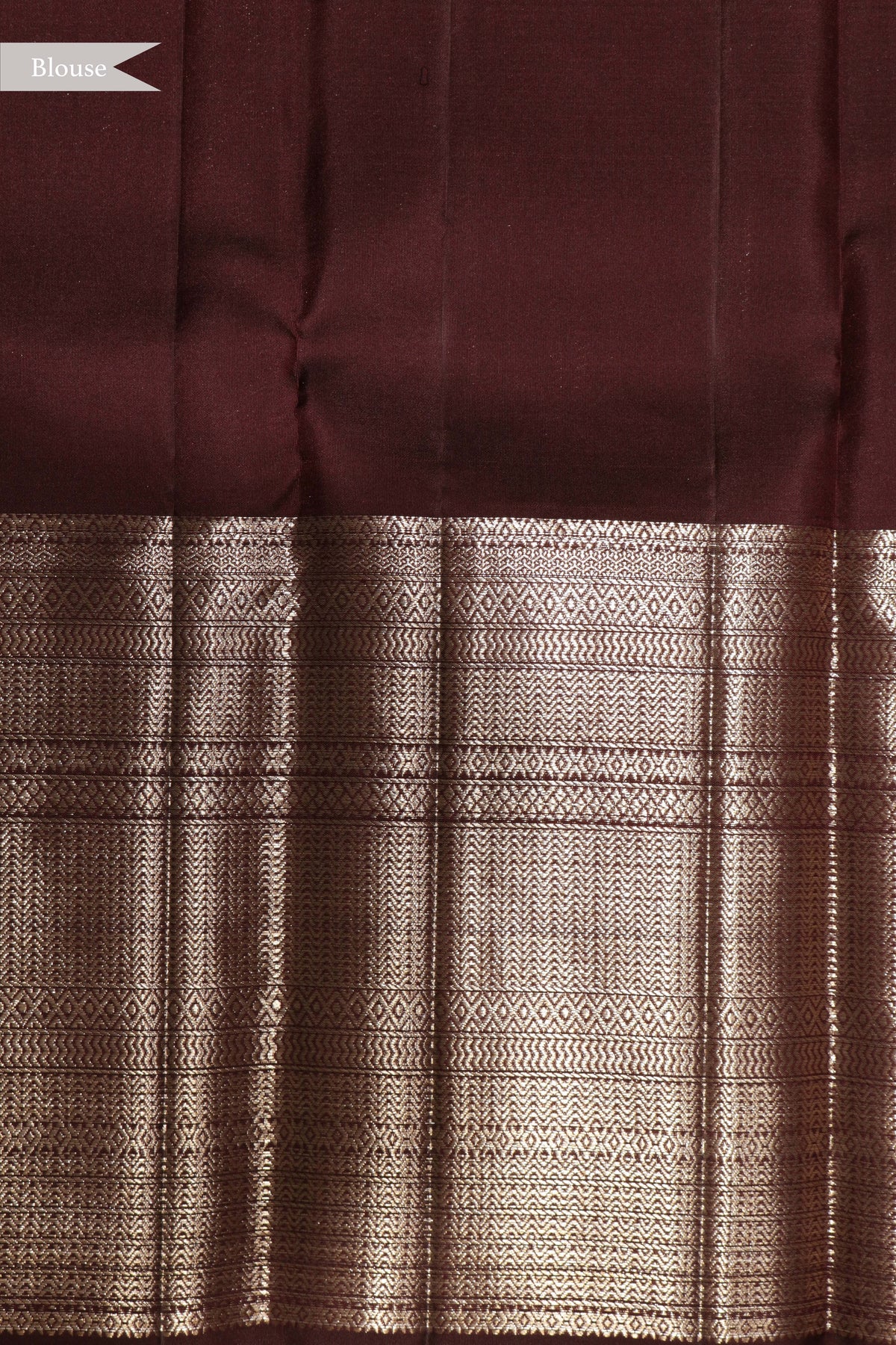 Coffee Brown Kanchivaram Silk Saree
