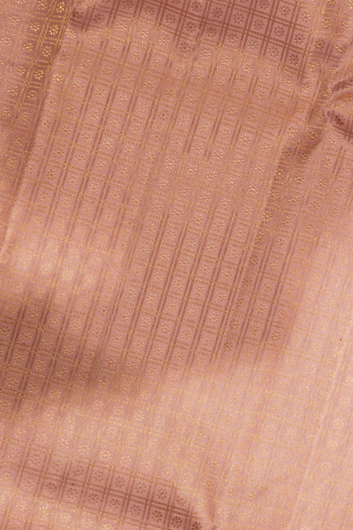 Baby Pink Kanchivaram Silk Saree