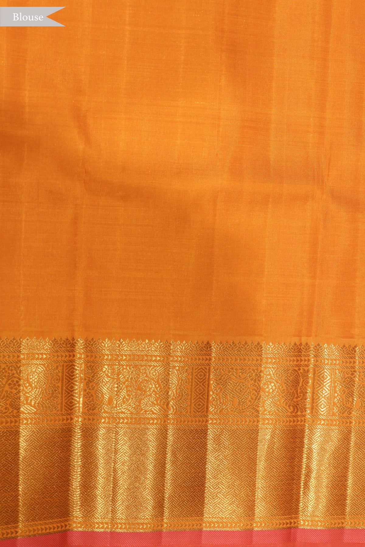 Light Blue Kanchivaram Kora Silk Saree