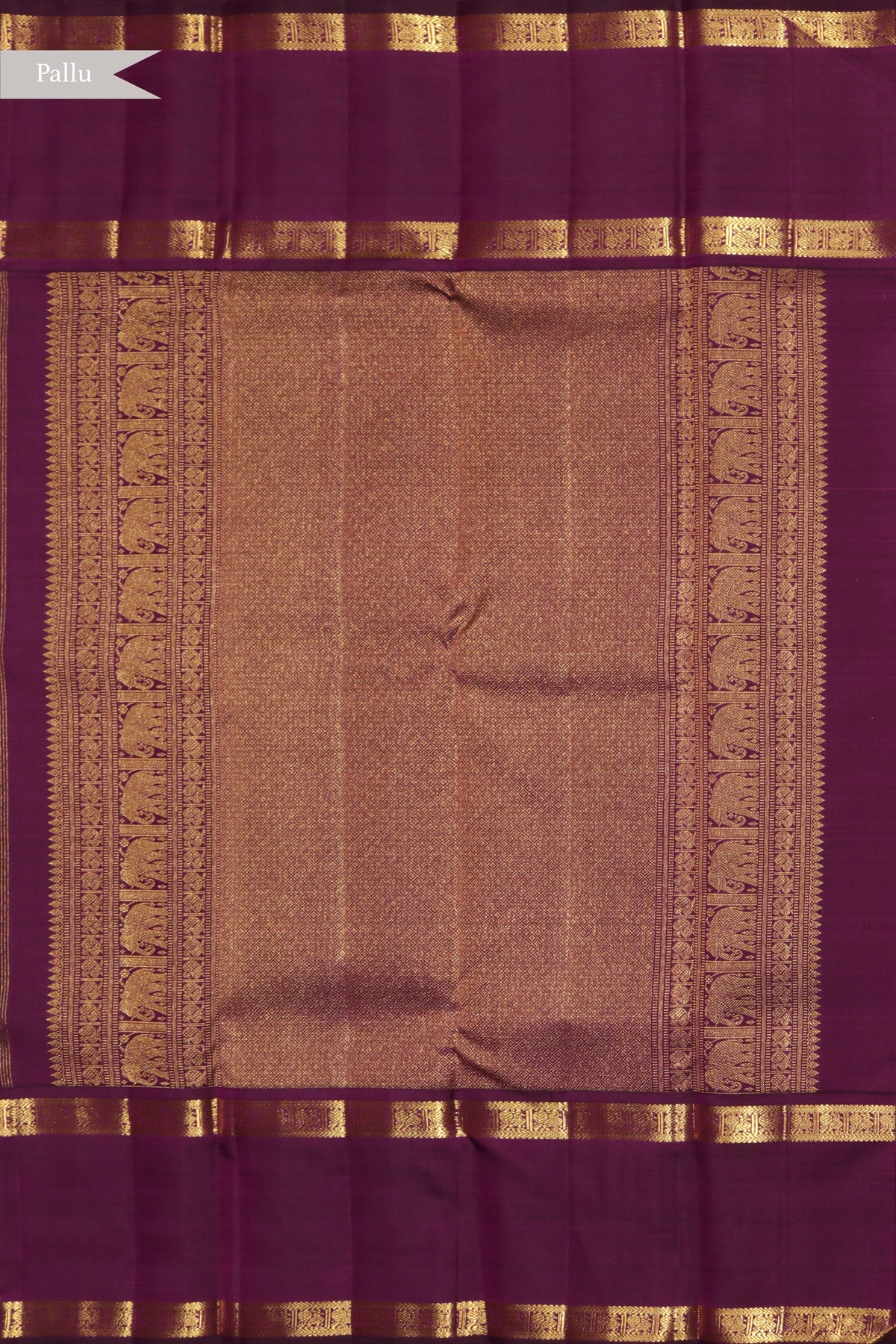 Sea Green Kanchivaram Silk Saree
