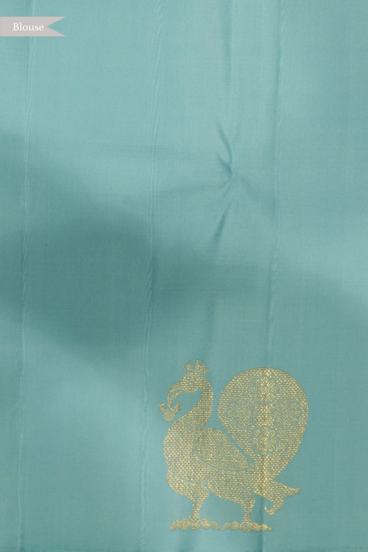 Sea Green Kanchivaram Silk Saree