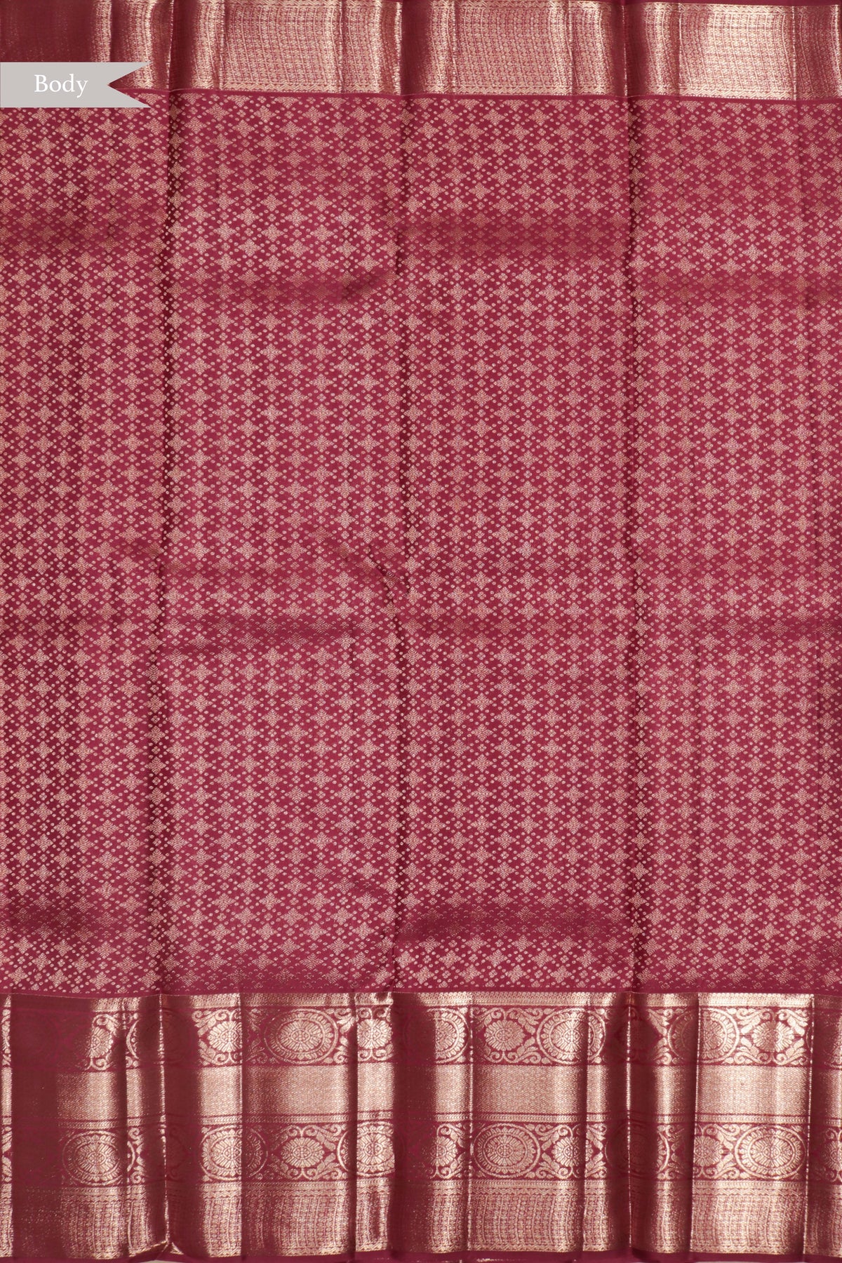 Onion Pink Kanchivaram Silk Saree