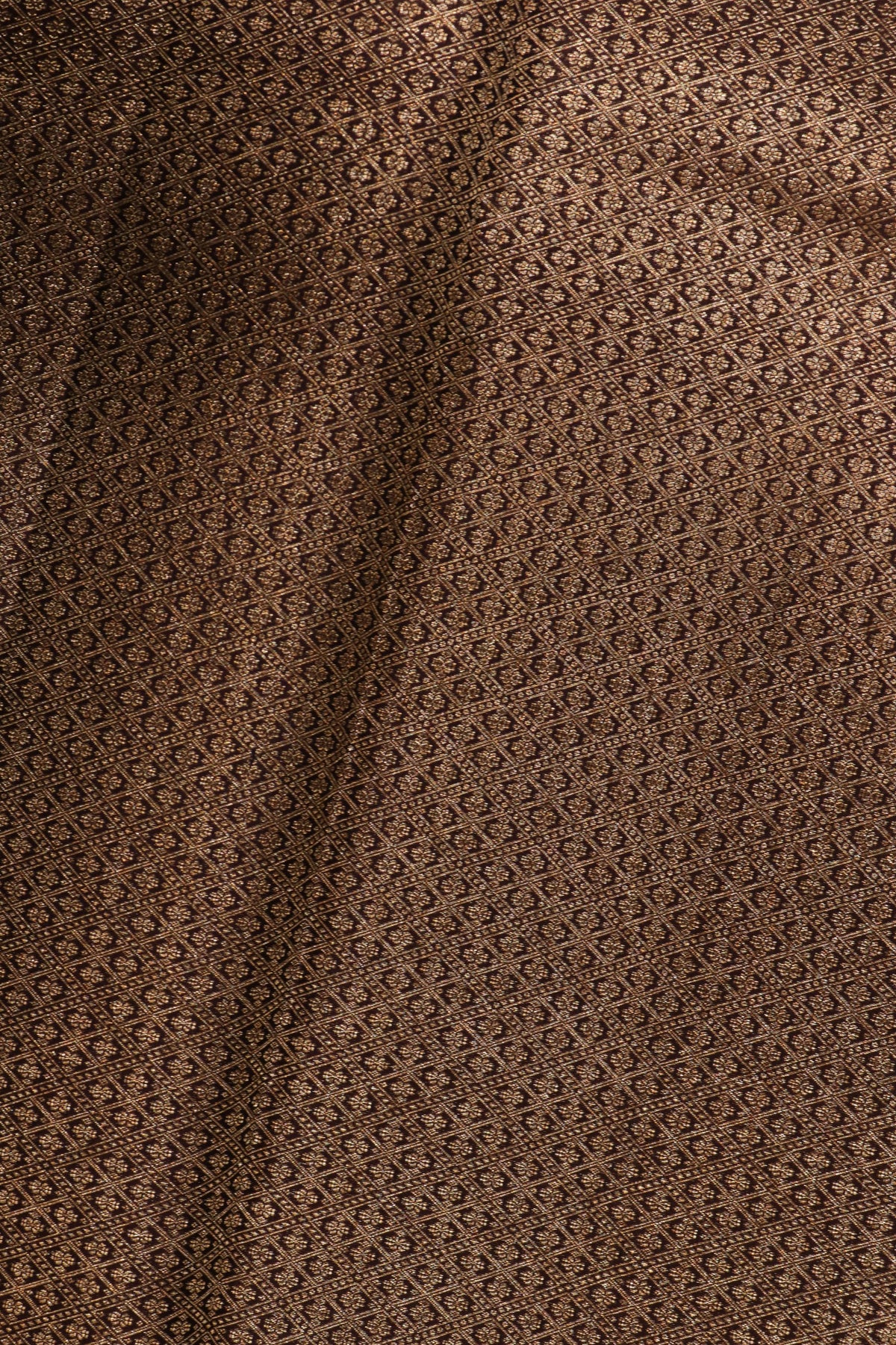Coffee Brown Kanchivaram Silk Saree