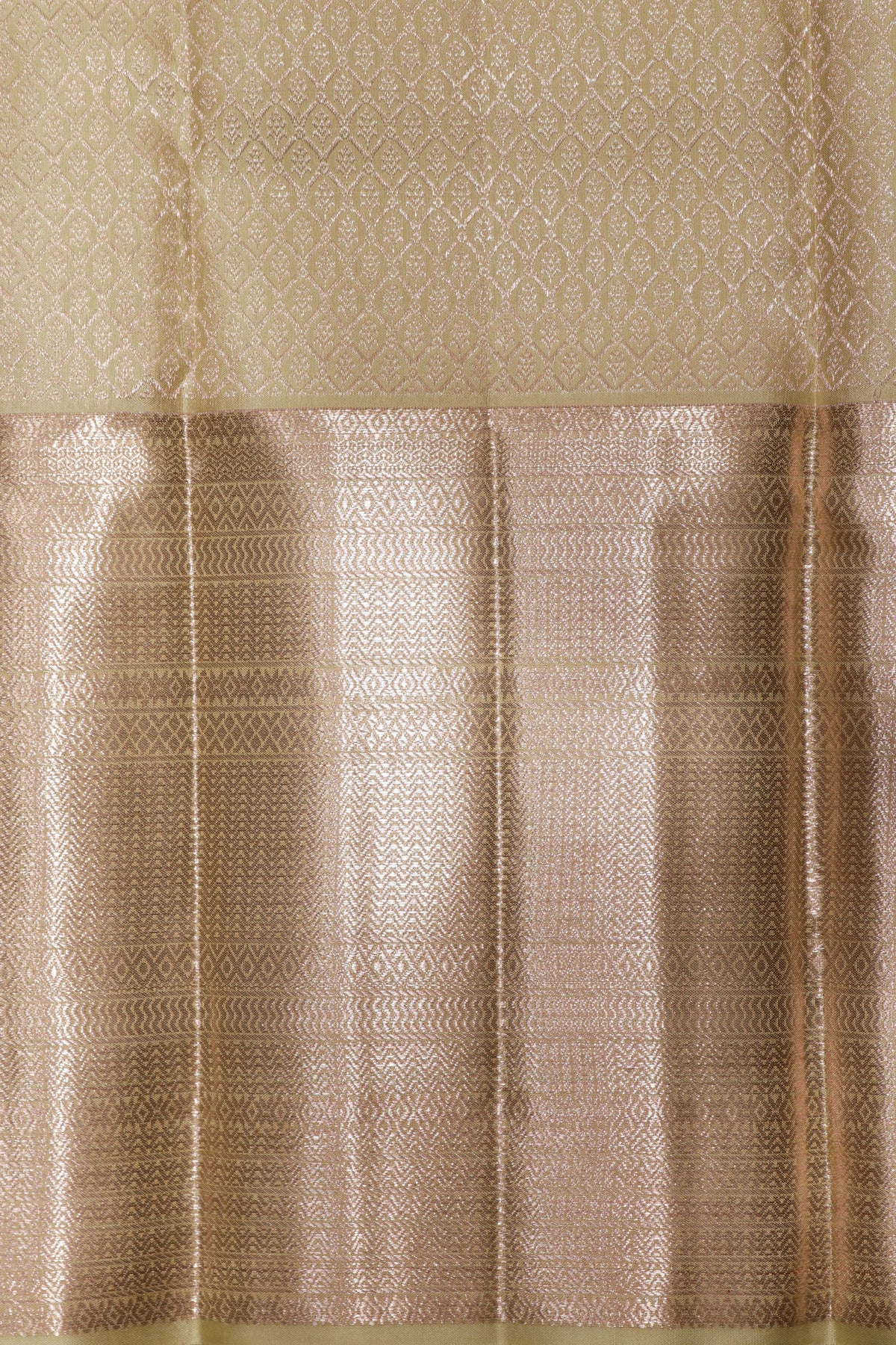 Light Pista Green Kanchivaram Silk Saree