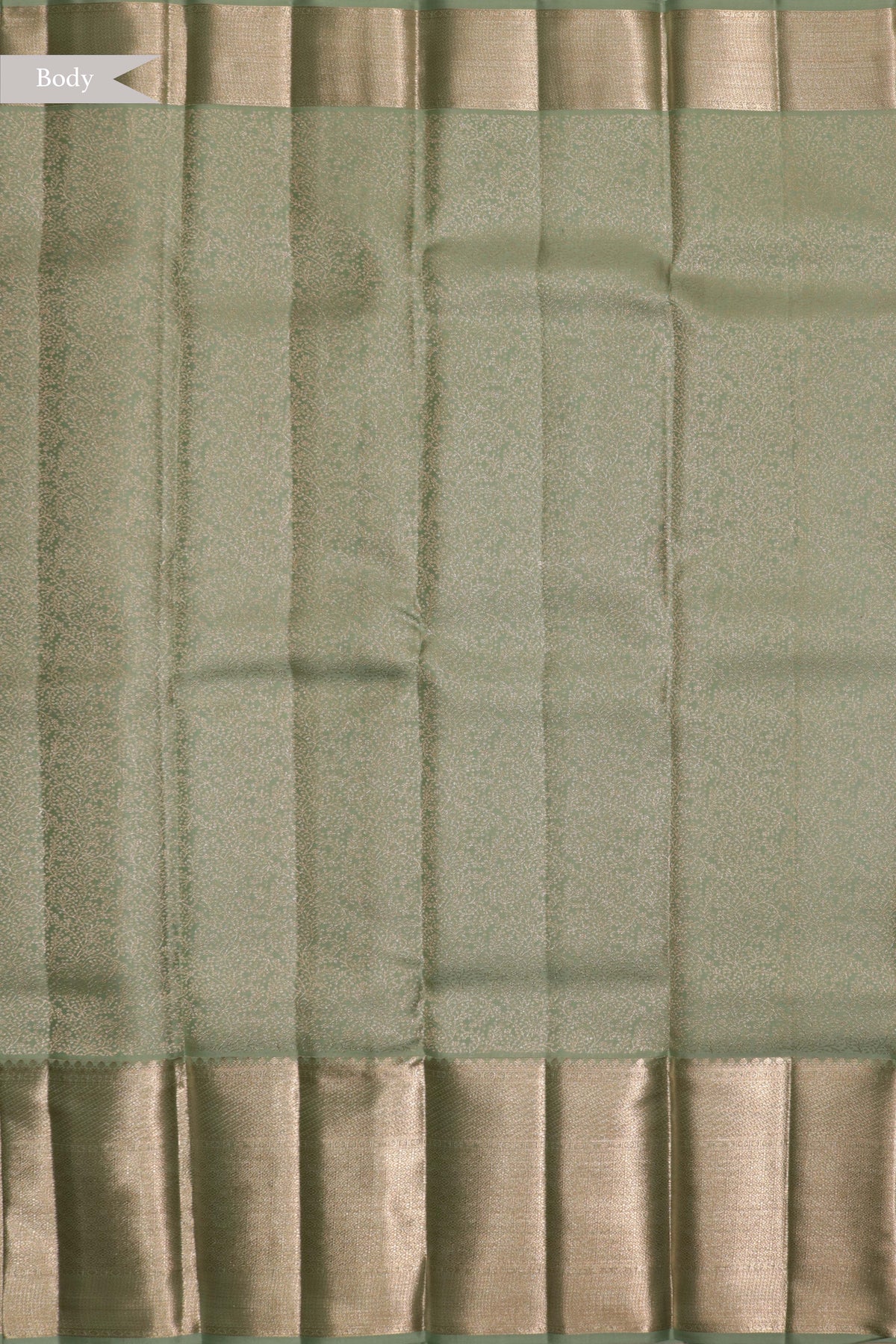 Sea Green Kanchivaram Silk Saree