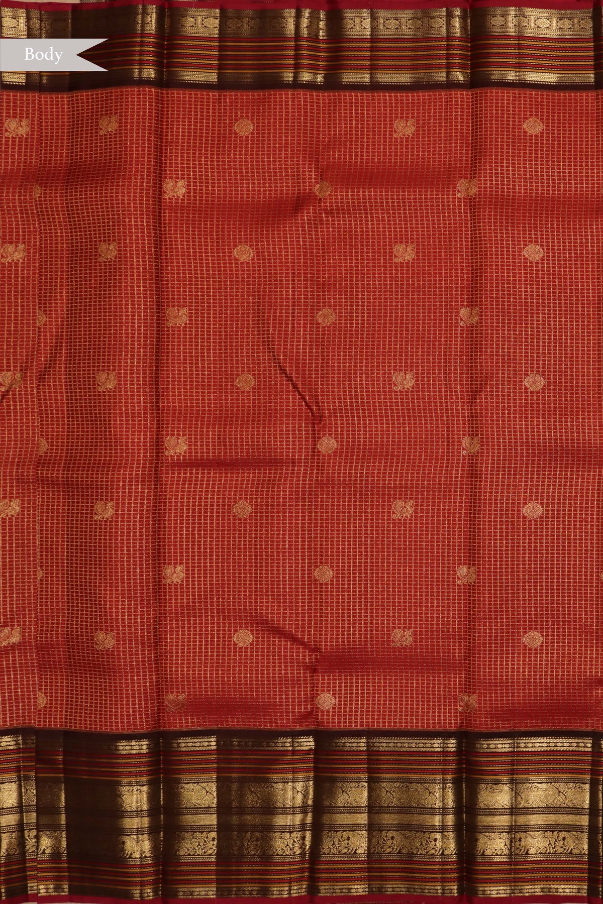 Red Kanchivaram Silk Saree