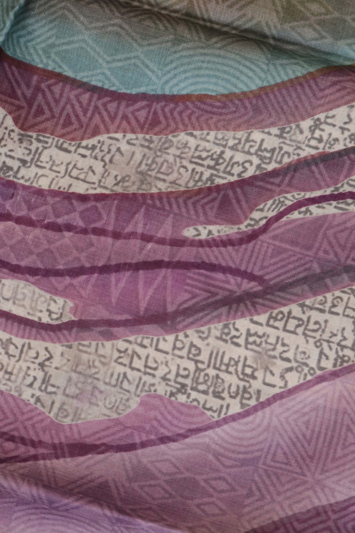 Purple Soft Tussar Silk Saree - Mokshaa