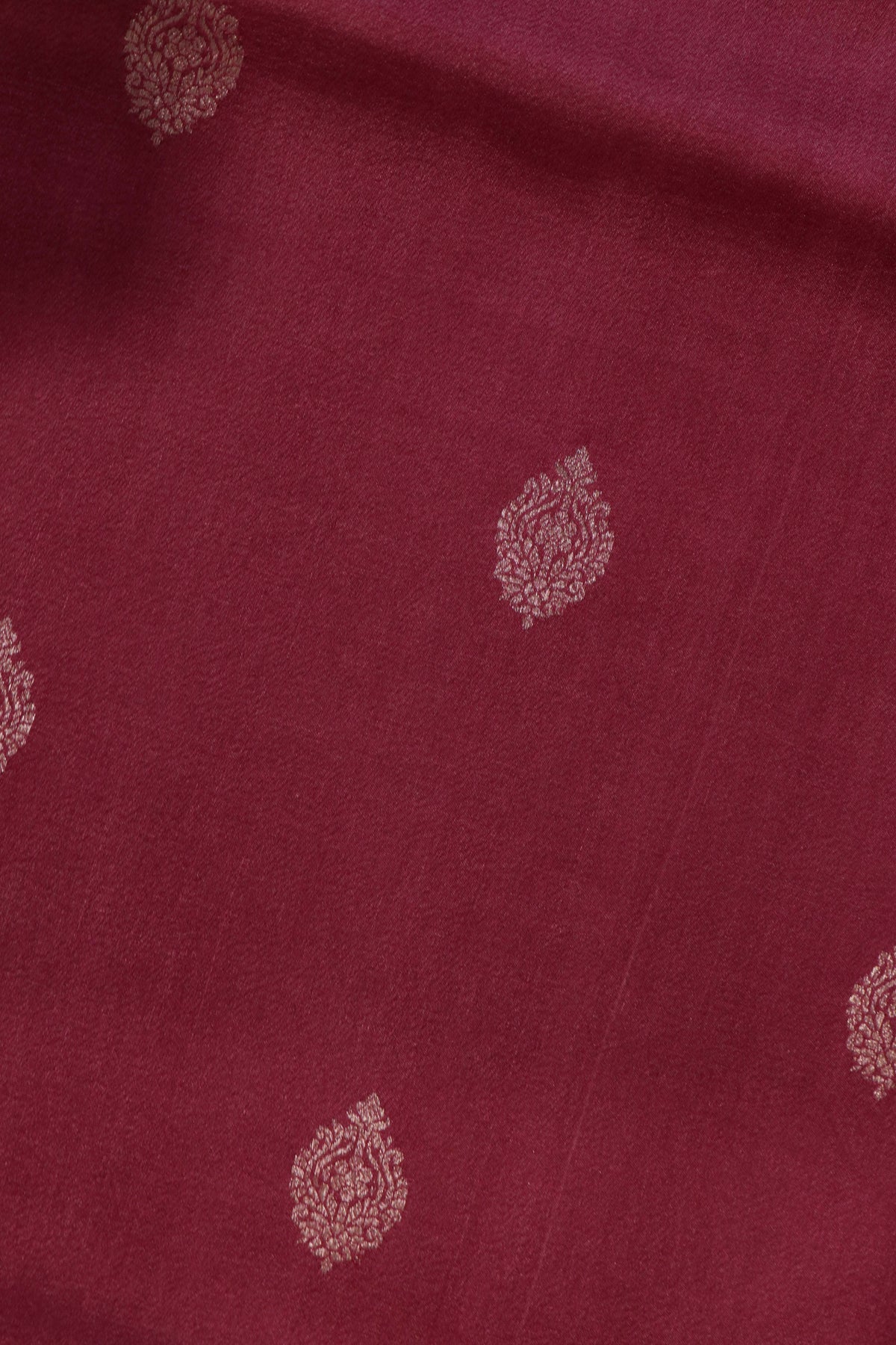 Rani Pink Tussar Silk Saree - Mokshaa