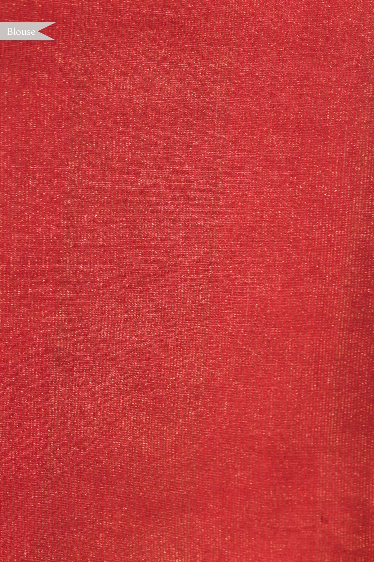 Coral Red Soft Tussar Silk Saree - Mokshaa