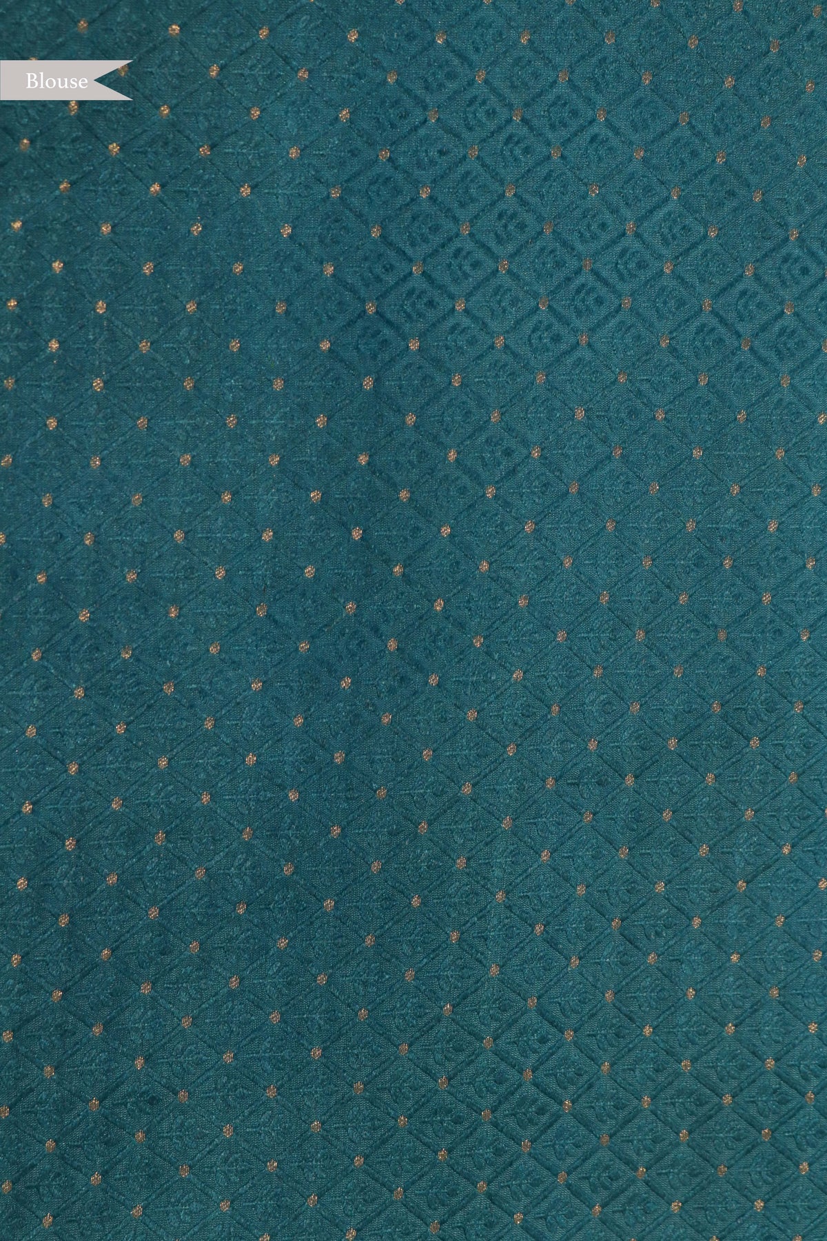 Teal Blue Soft Tussar Silk Saree - Mokshaa