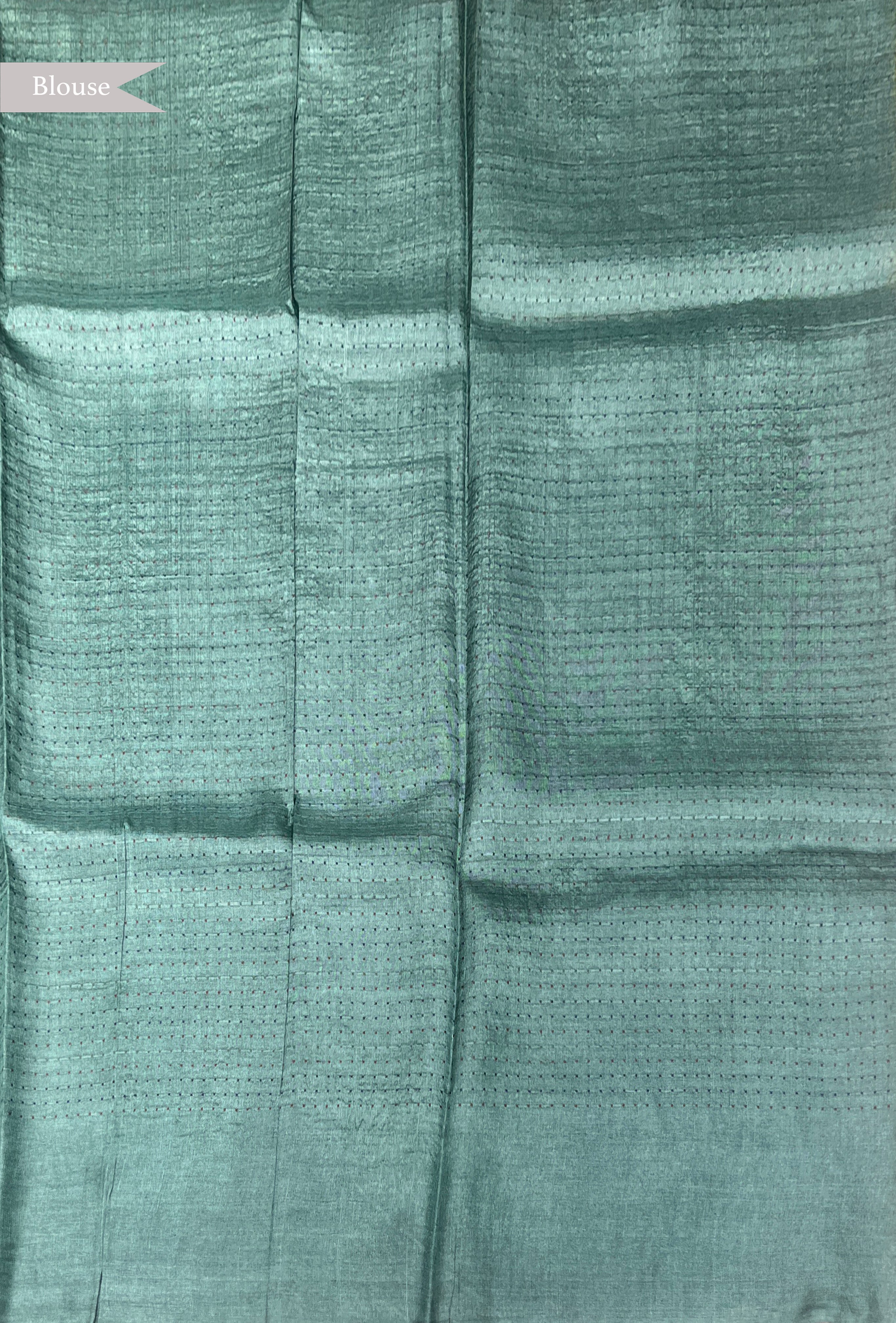 Shaded Tussar Silk Saree