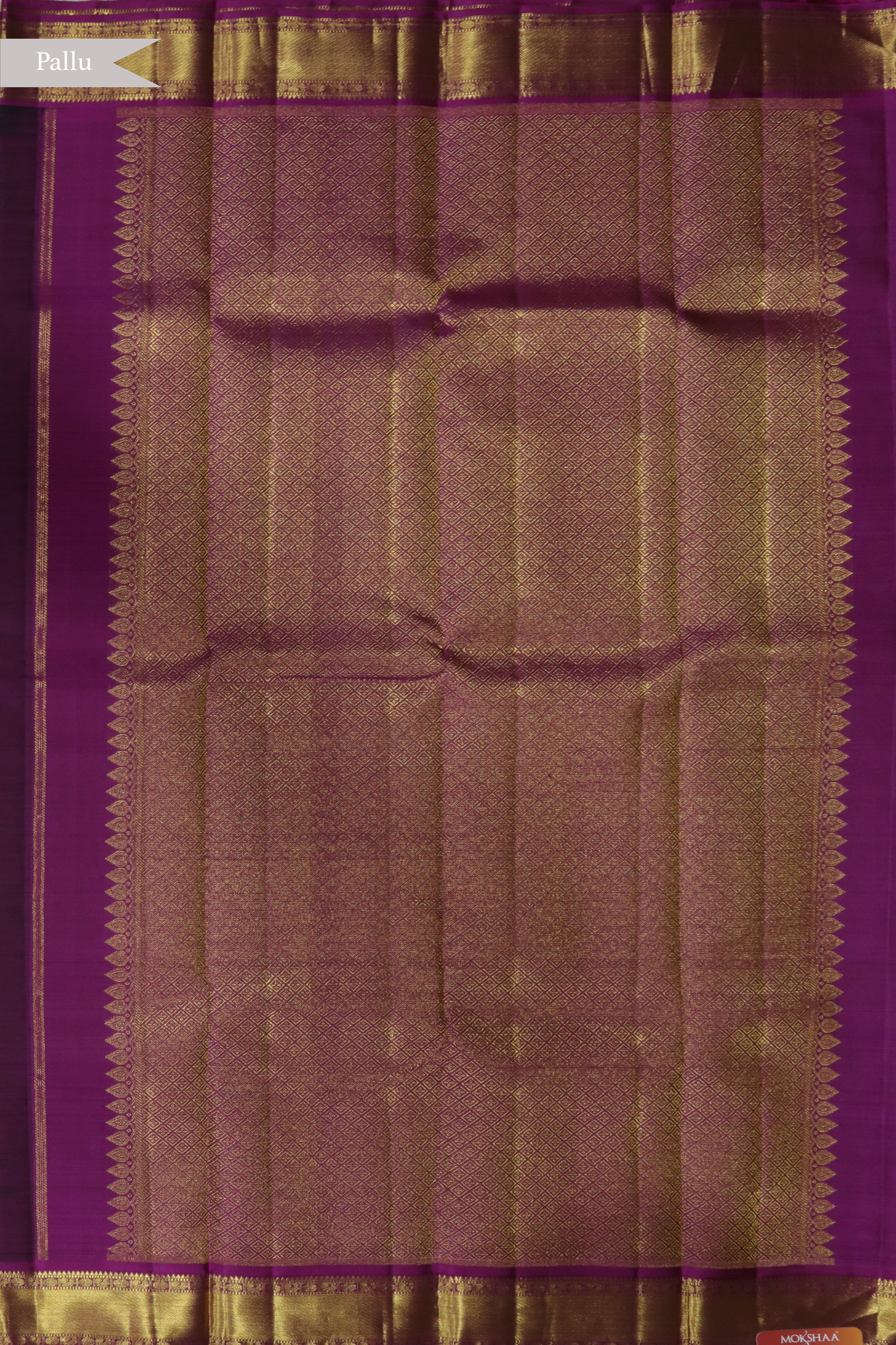 Maroon Kanchivaram Silk Saree
