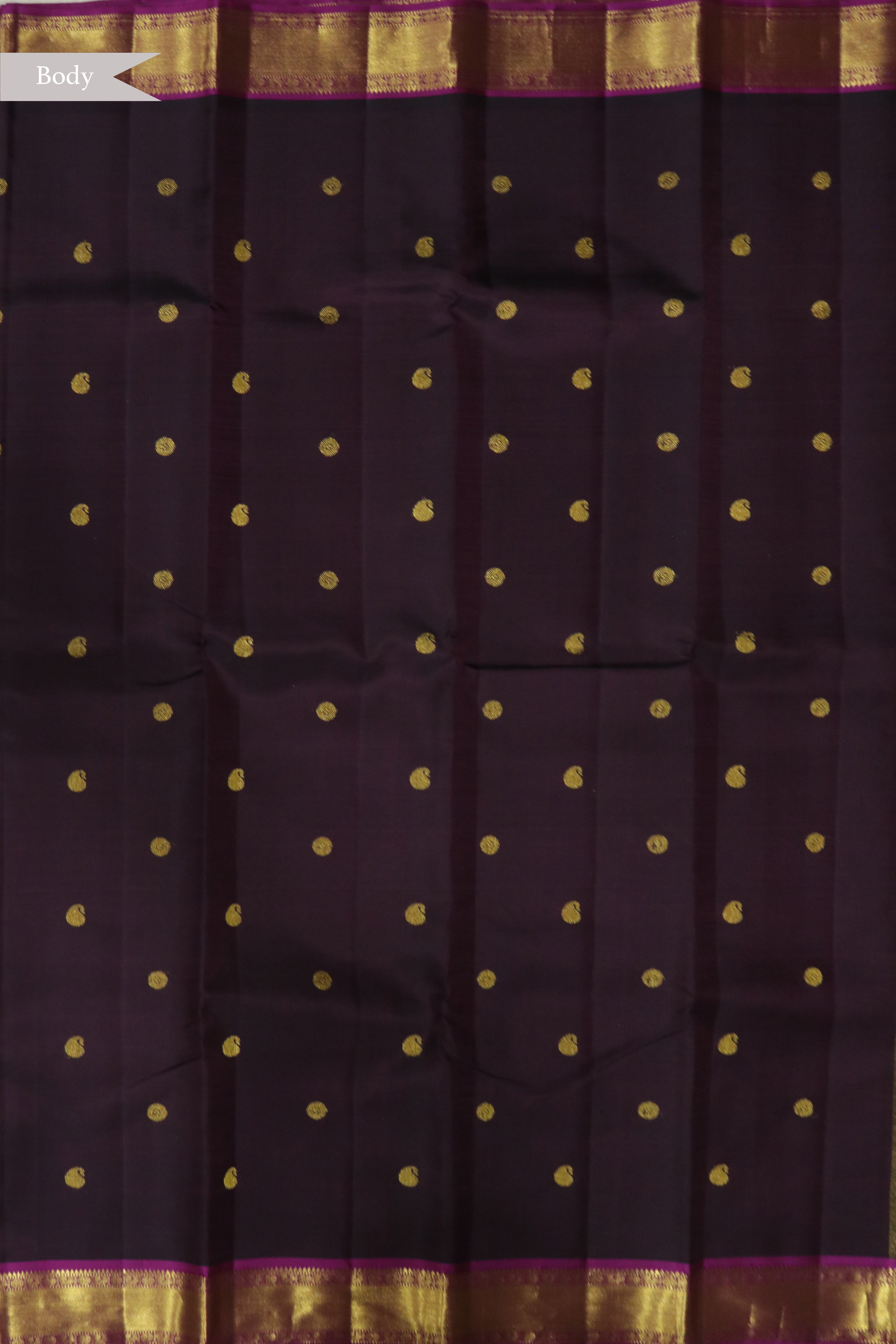 Maroon Kanchivaram Silk Saree