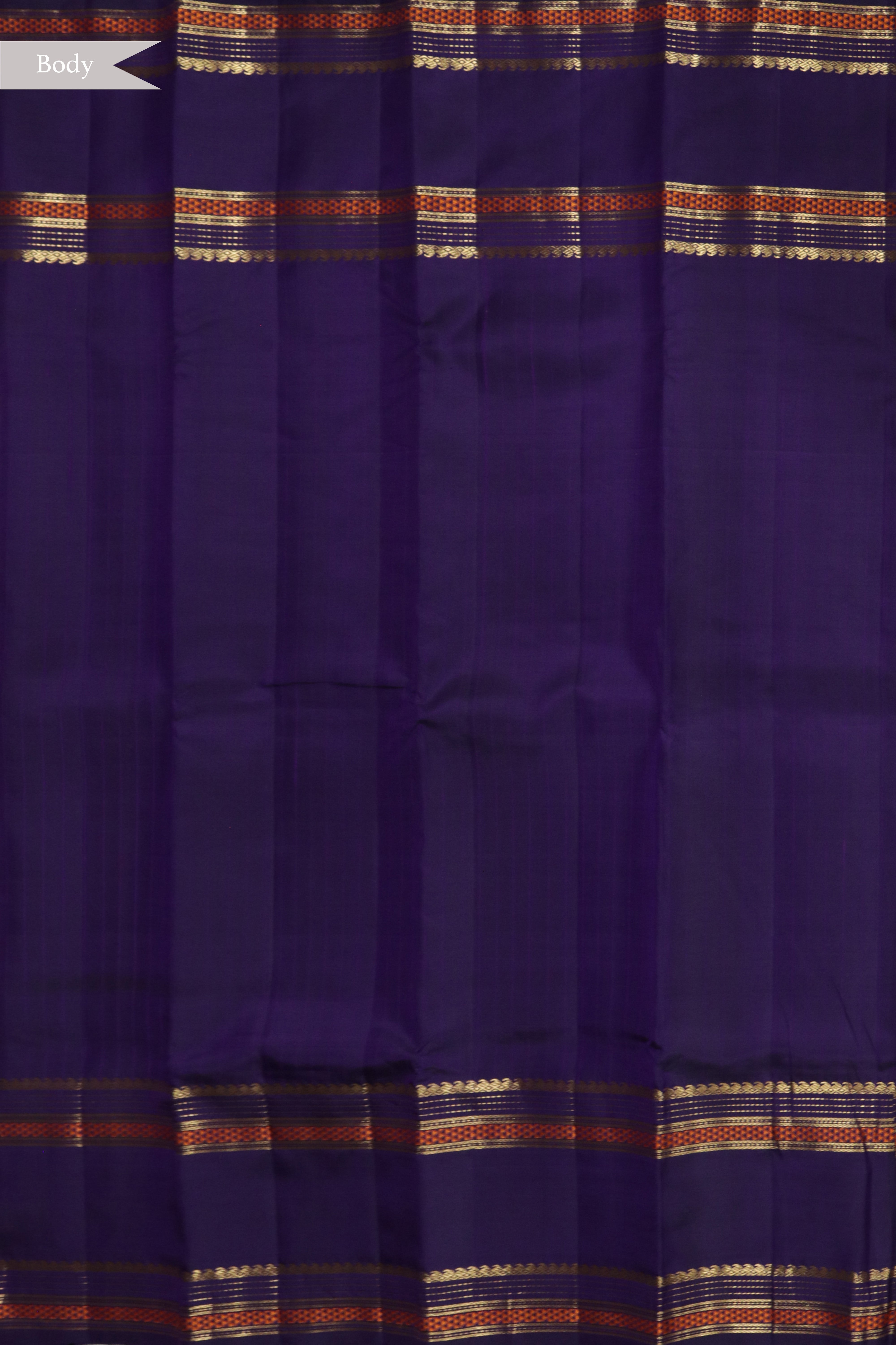 Royal Purple Kanchivaram Silk Saree