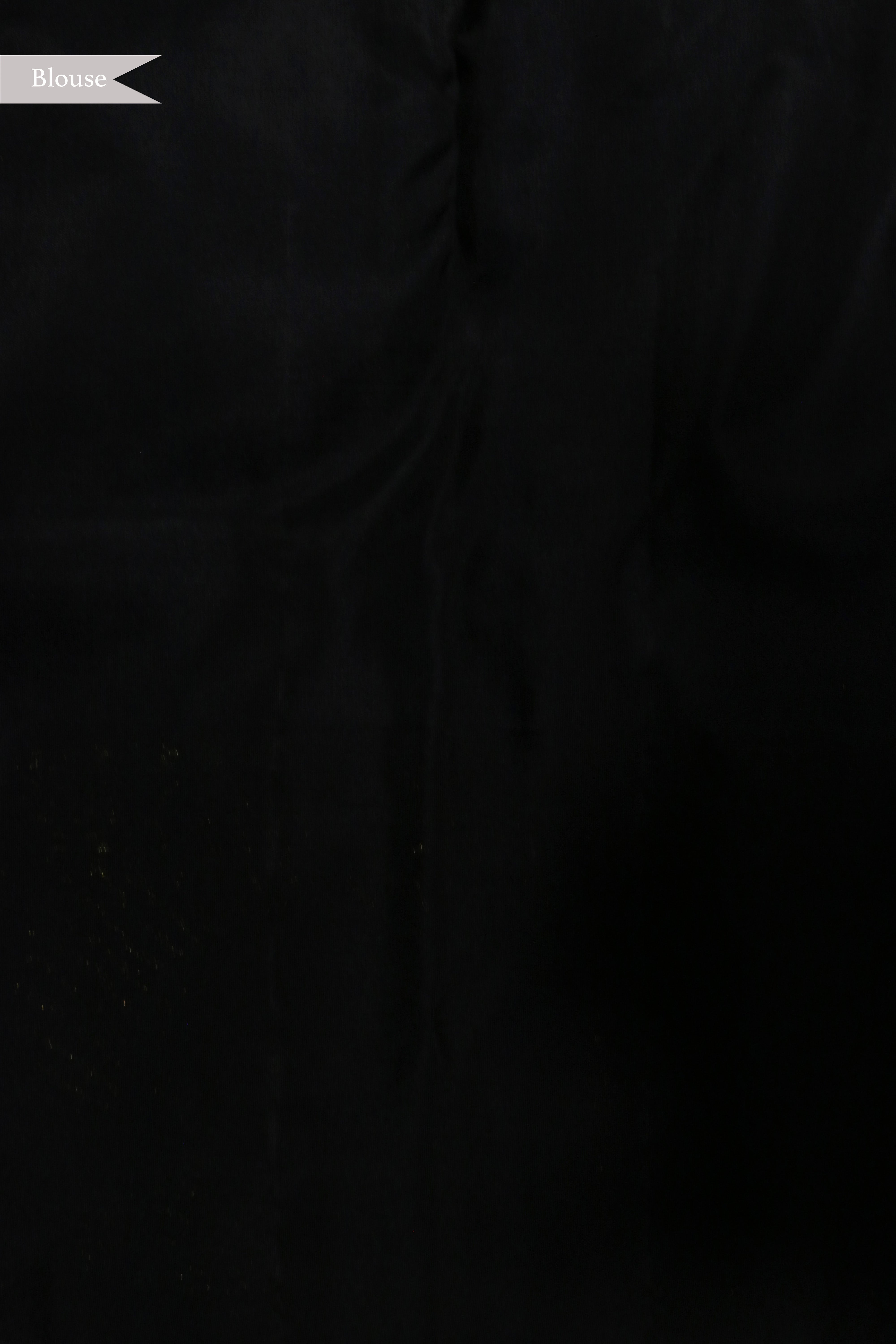 Black Kanchivaram Silk Saree
