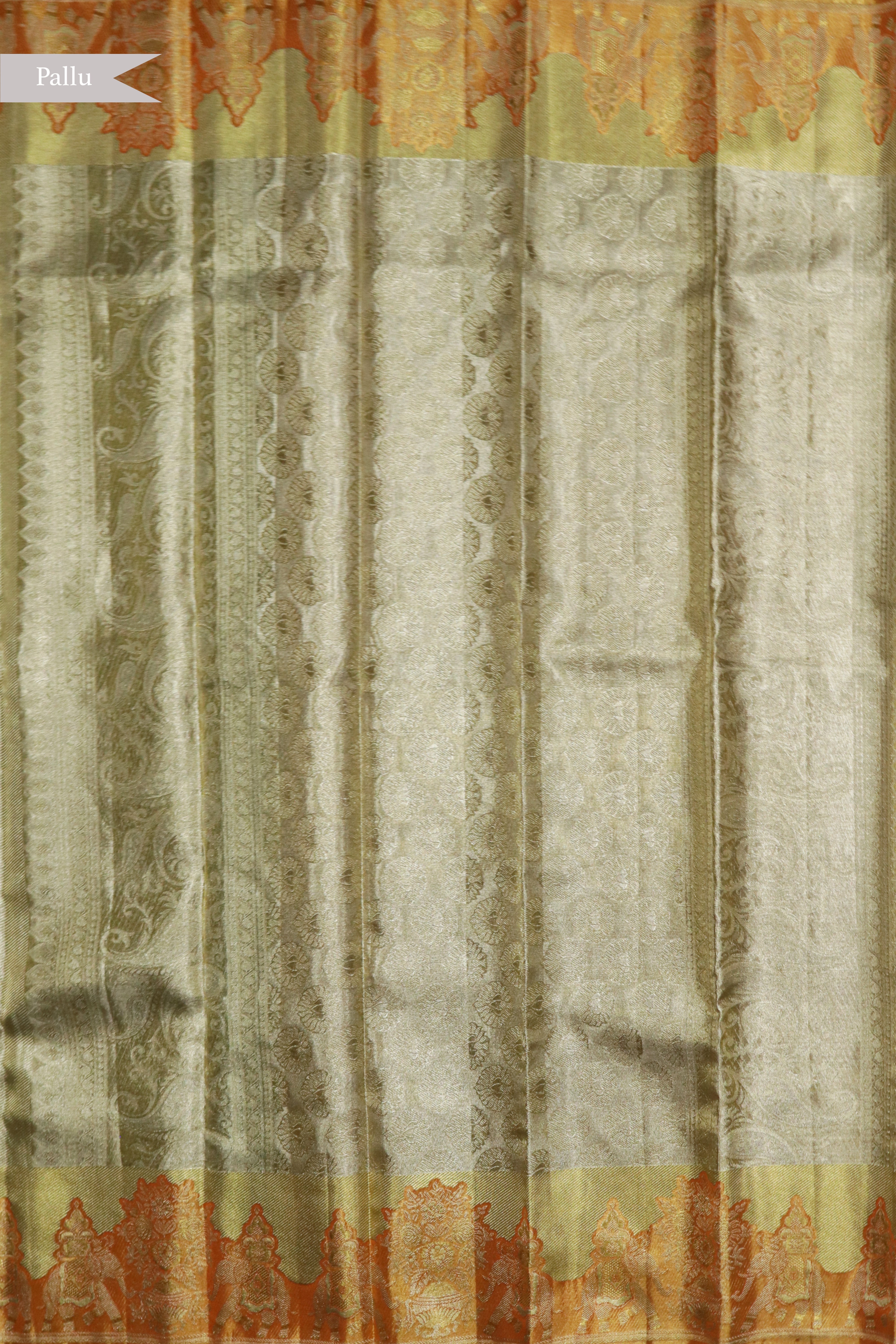 Gold Tissue Kanchivaram Silk Saree