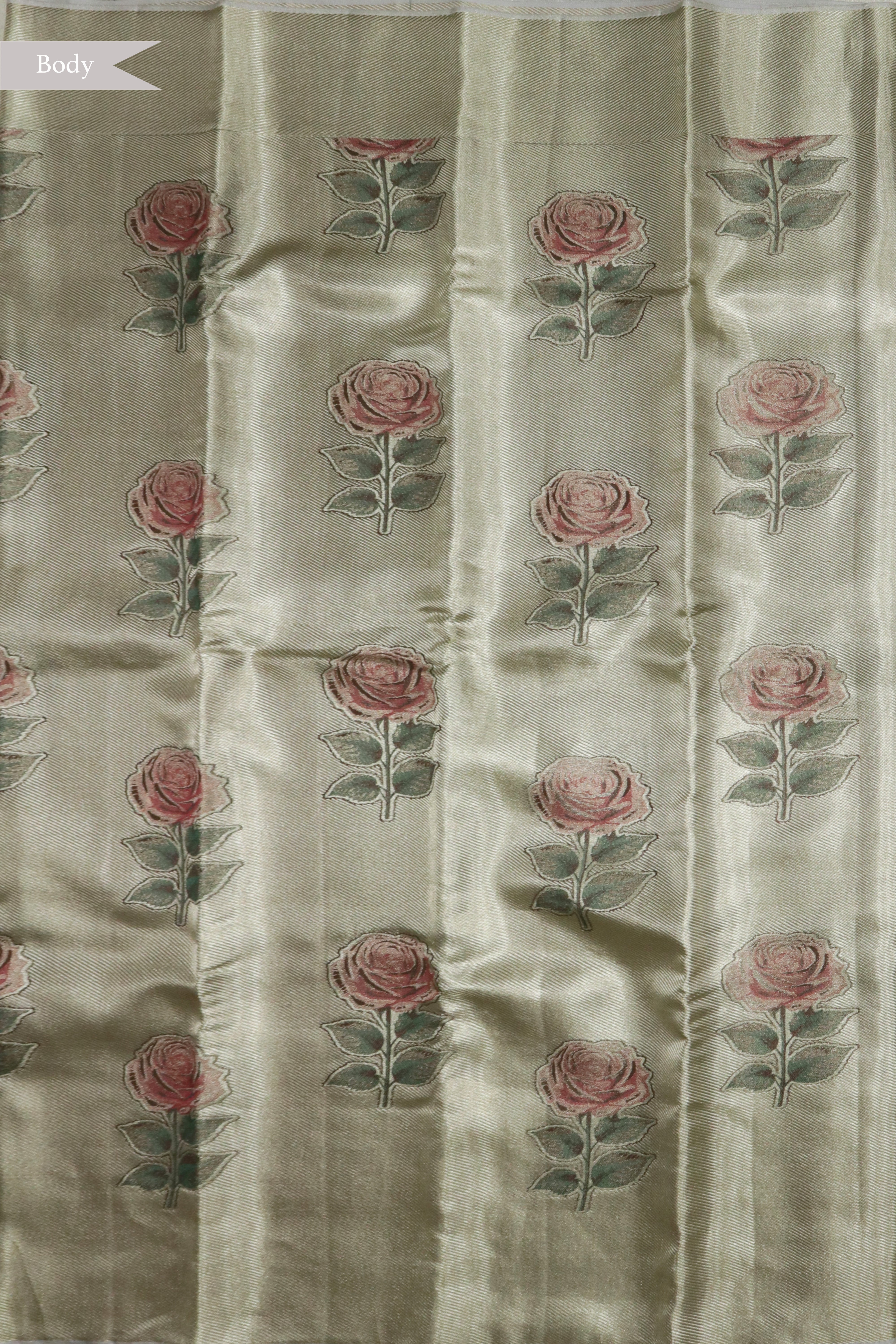 Silver Kanchivaram Tissue Silk Saree