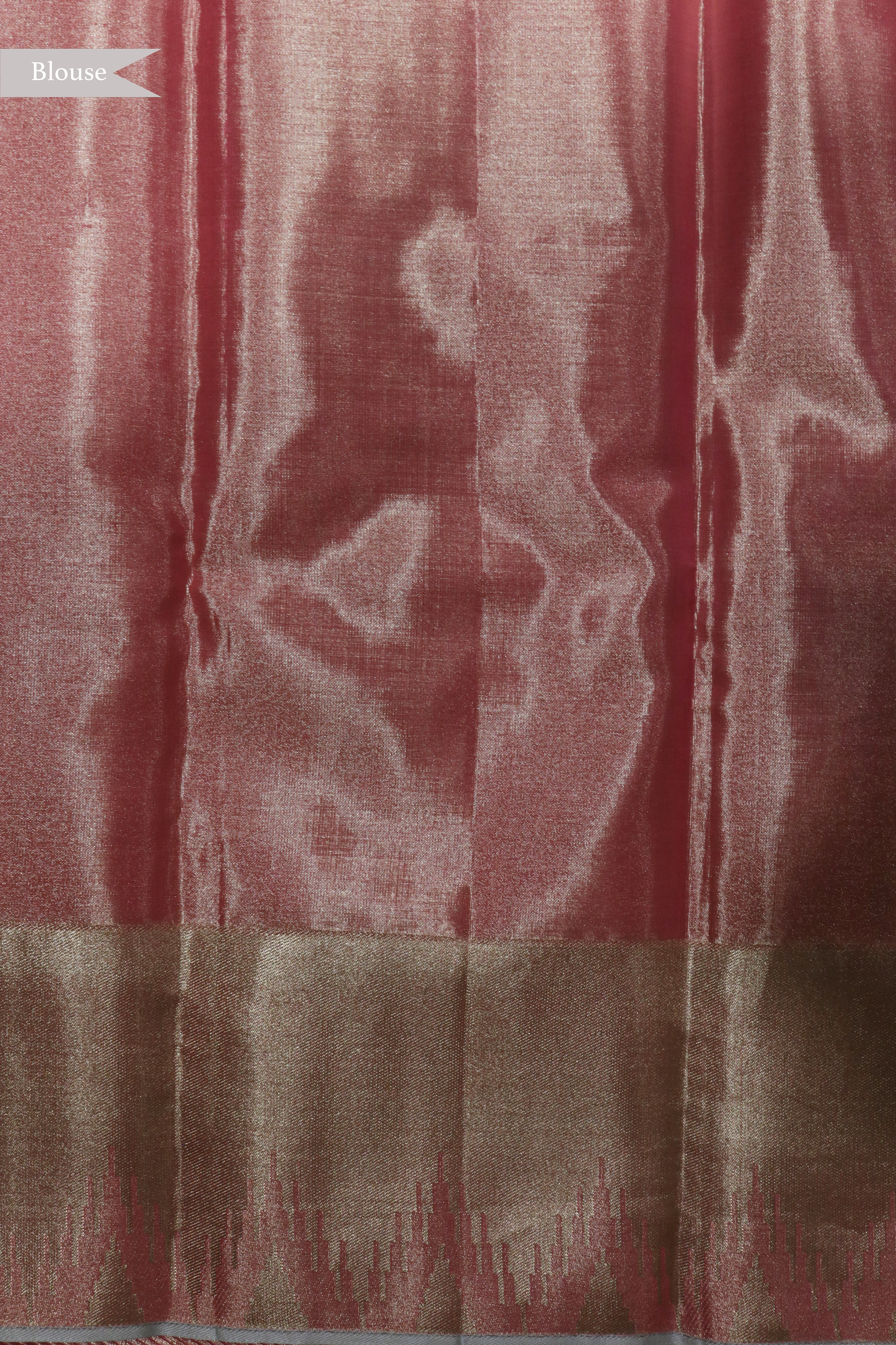 Silver Kanchivaram Tissue Silk Saree