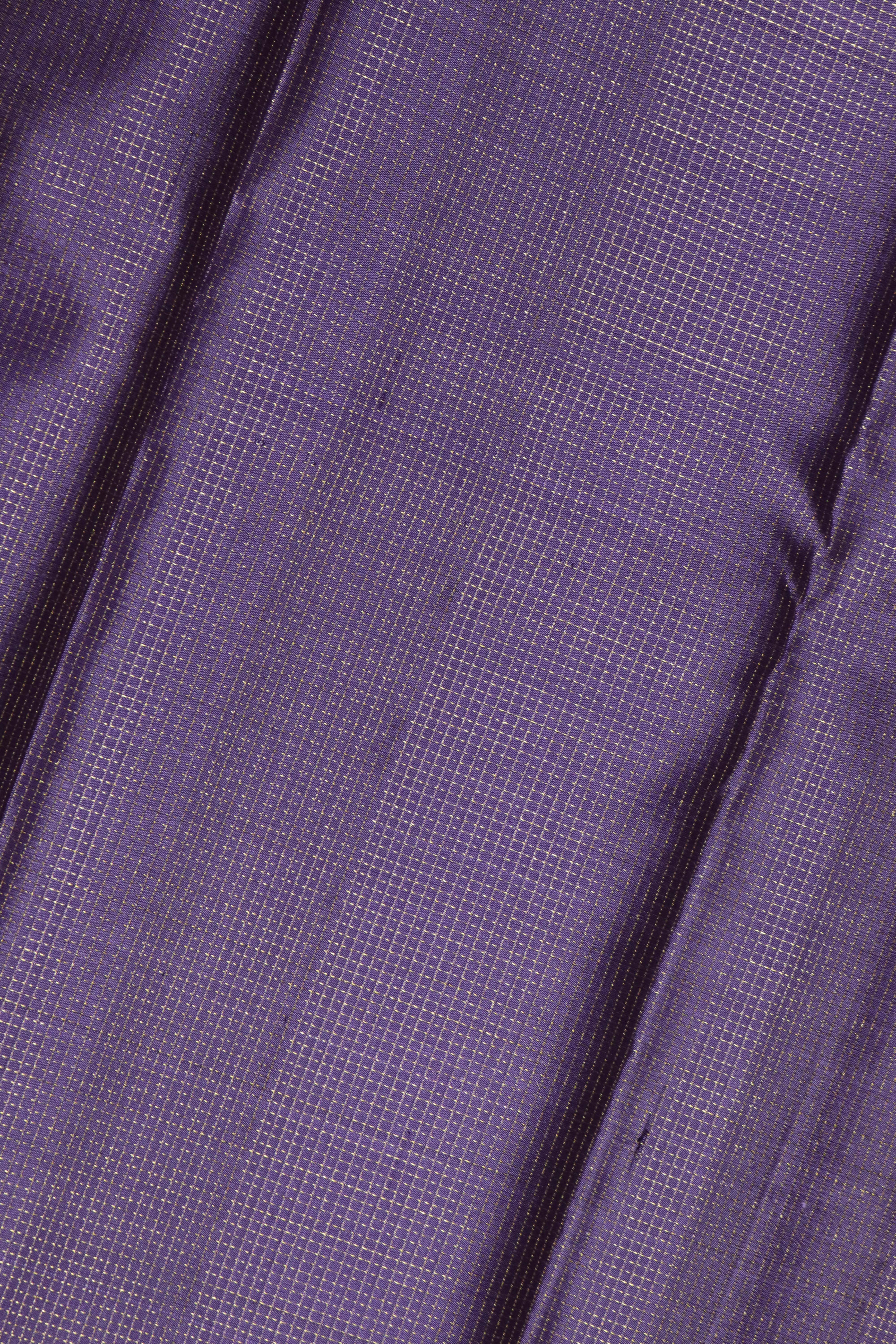 Lavender Kanchivaram Silk Saree